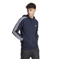 3Stripes Sweatjacke Herren - dunkelblau, weiß