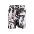 Graphic Shorts Herren - weiß, mehrfarbig