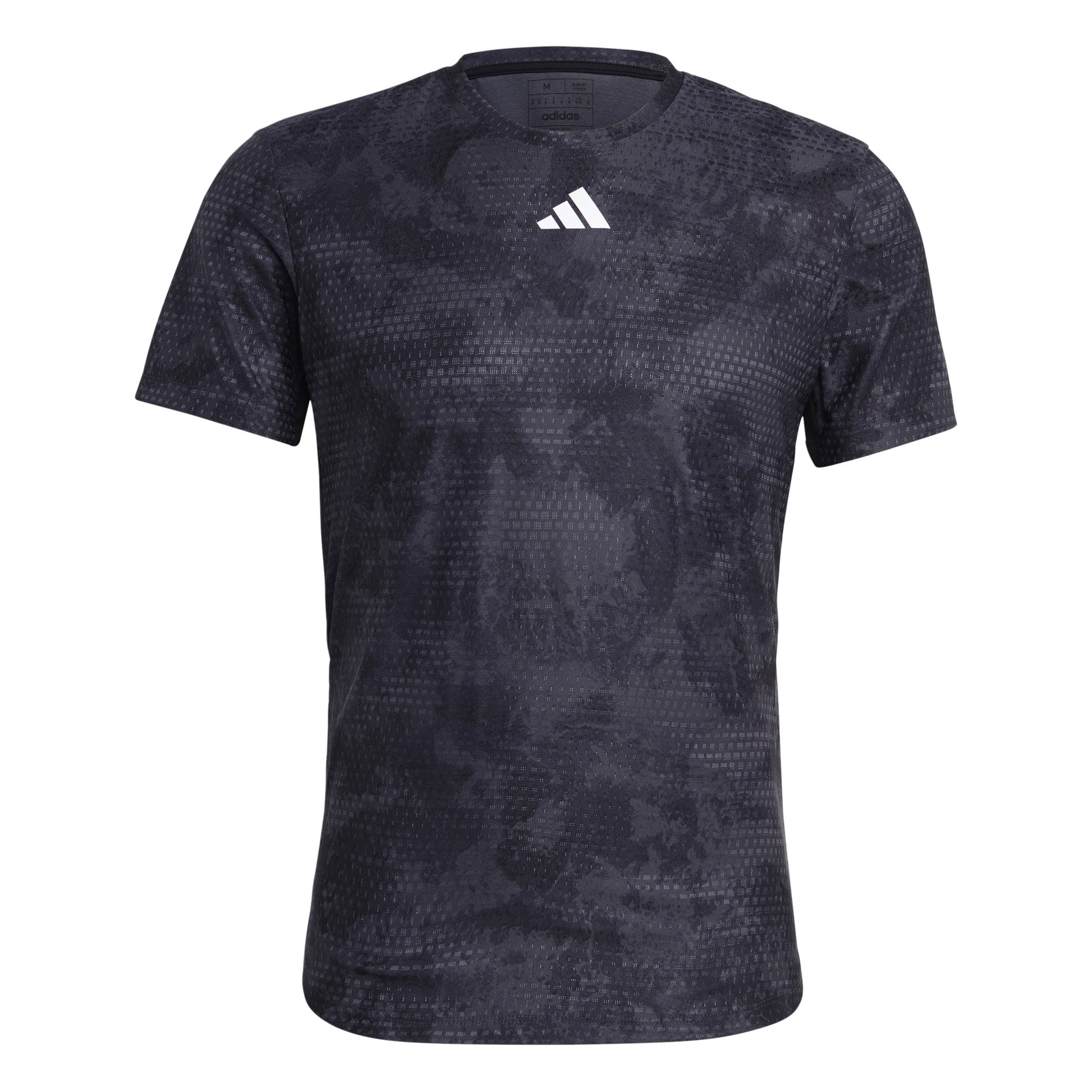 adidas Paris Freelift T-Shirt Herren - dunkelgrau, schwarz