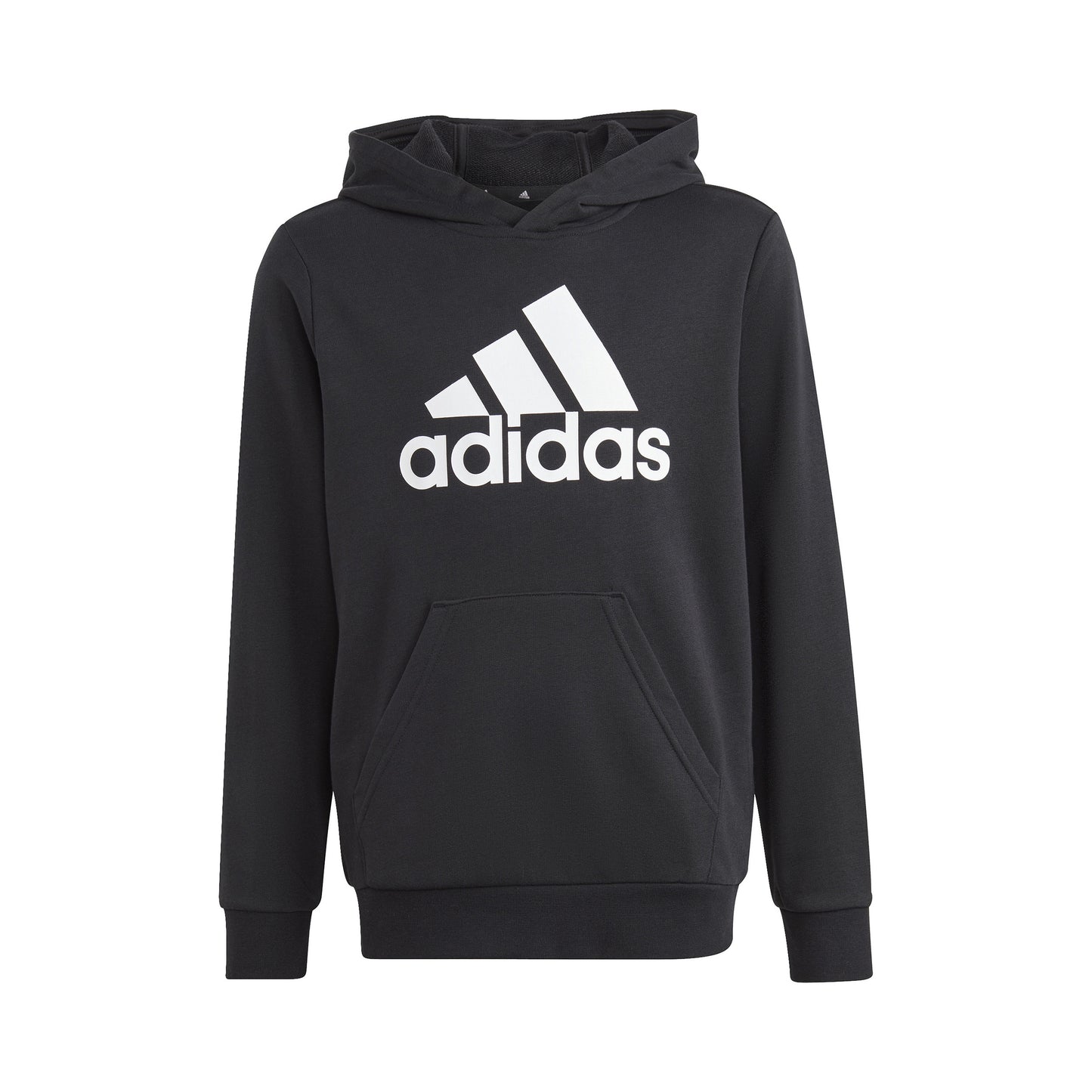 adidas Big Logo Cotton Hoody Jungen - schwarz, weiß