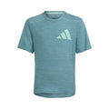 AEROREADY Heather T-Shirt Jungen - türkis,