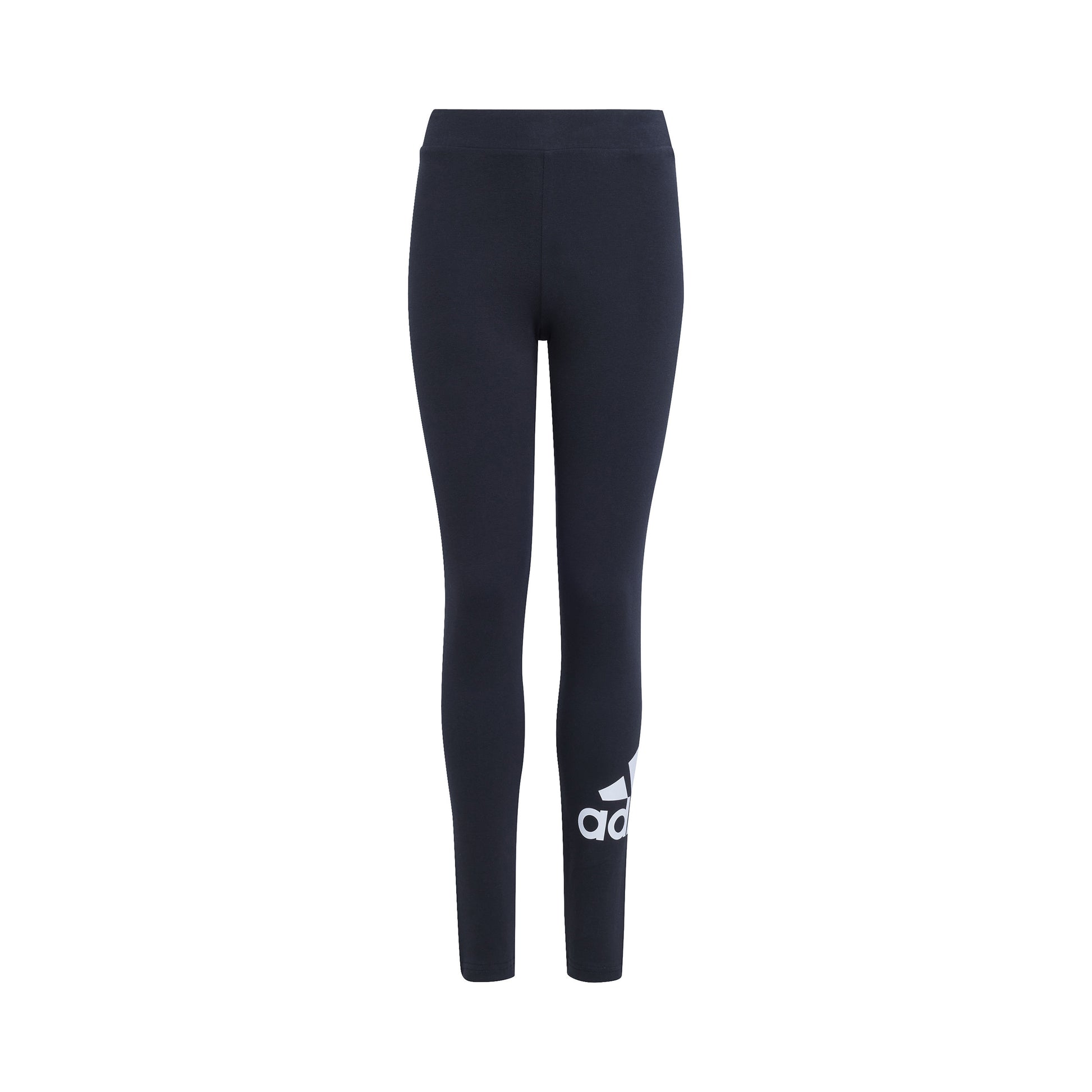adidas Big Logo Cotton Tight Mädchen - schwarz, weiß