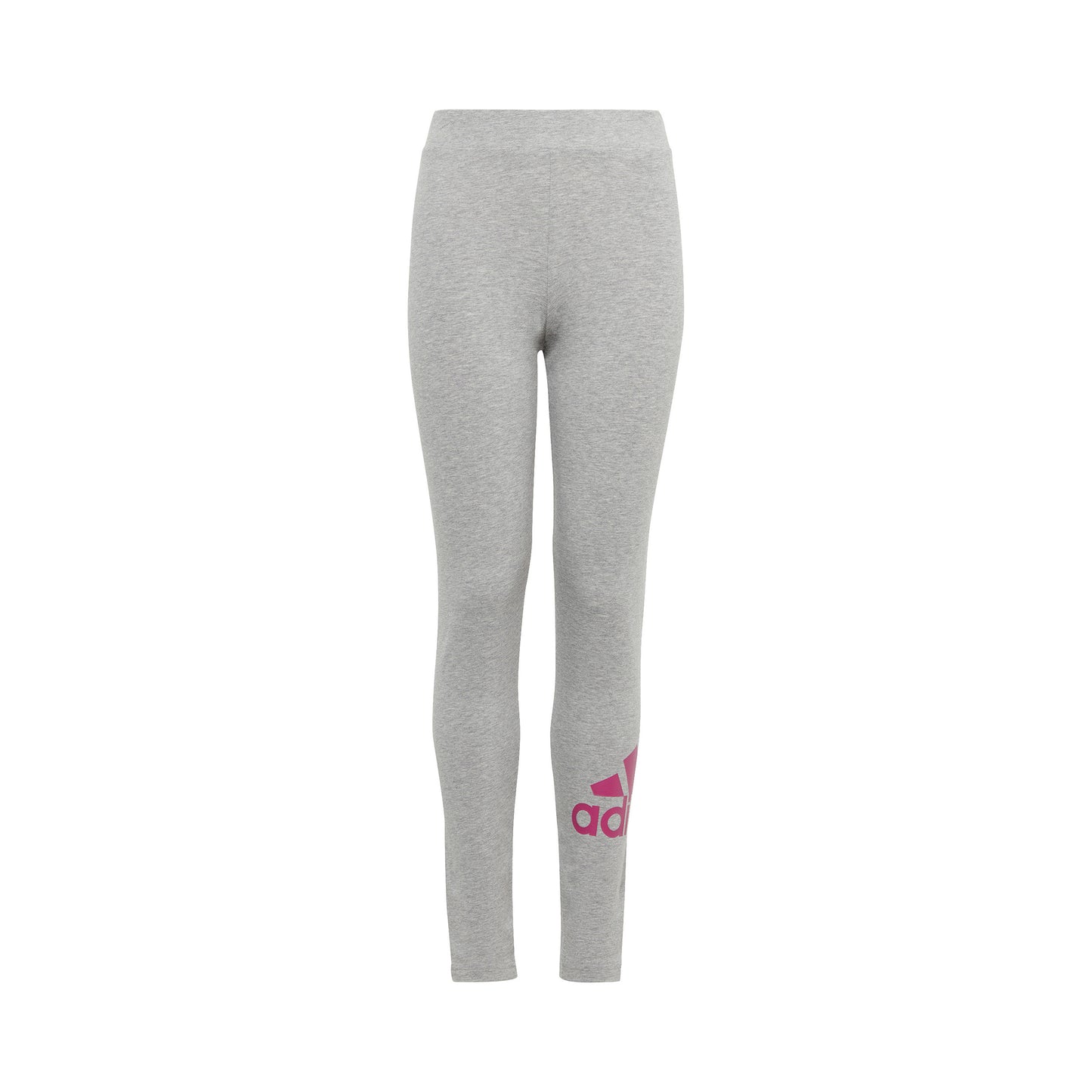 adidas Big Logo Cotton Tight Mädchen - hellgrau, pink