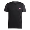 Adizero Laufshirt Herren - schwarz,