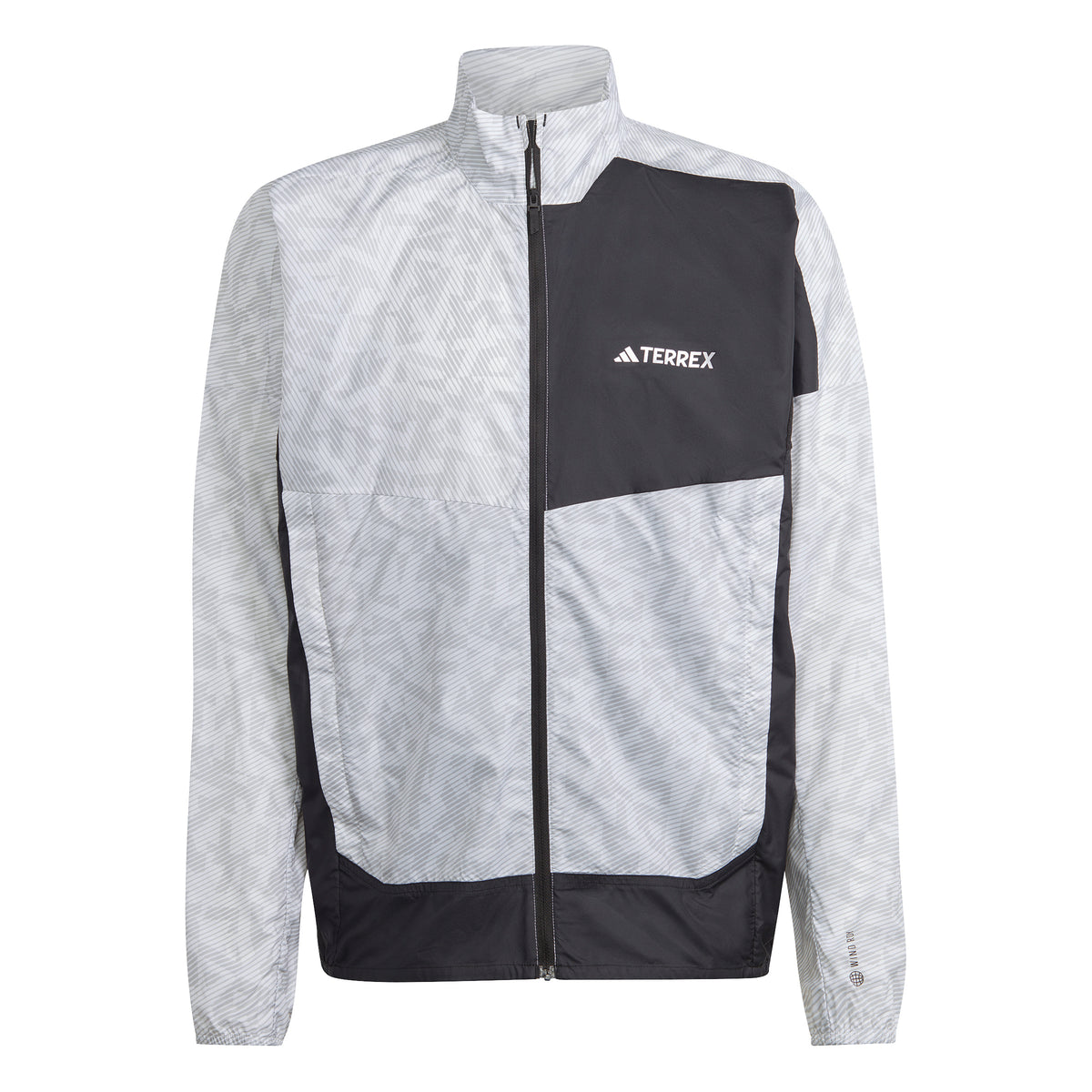 adidas Terrex Trail Wind Laufjacke Herren - weiß, schwarz