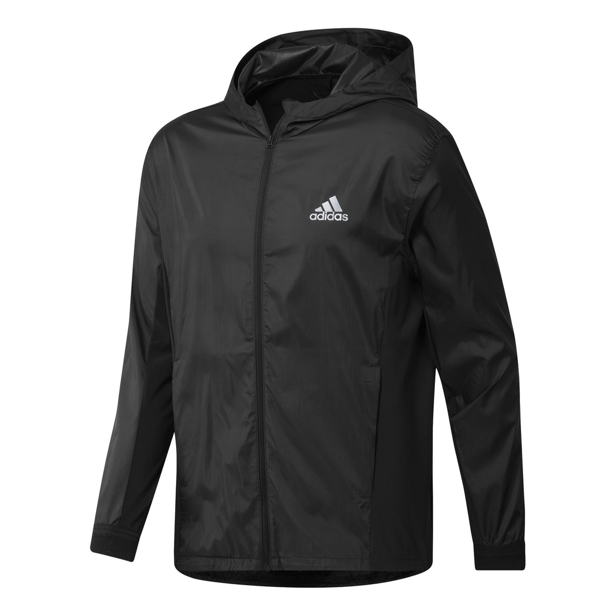 adidas Run Icons Laufjacke Herren - schwarz,