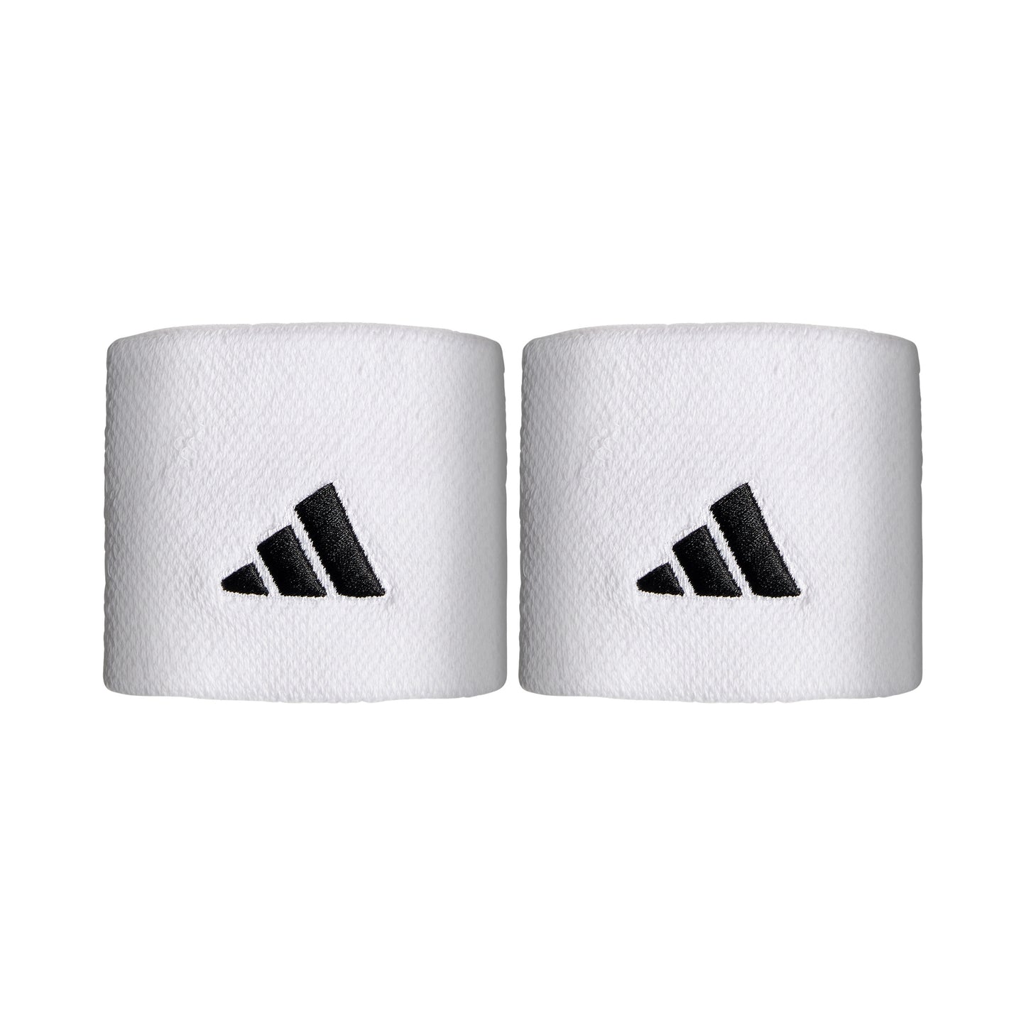 adidas Schweißband 2er Pack kurz - weiß, schwarz