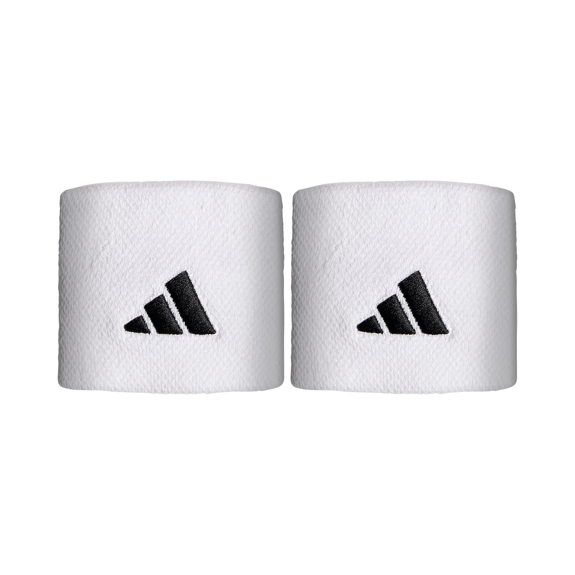 adidas Schweißband 2er Pack kurz - weiß, schwarz