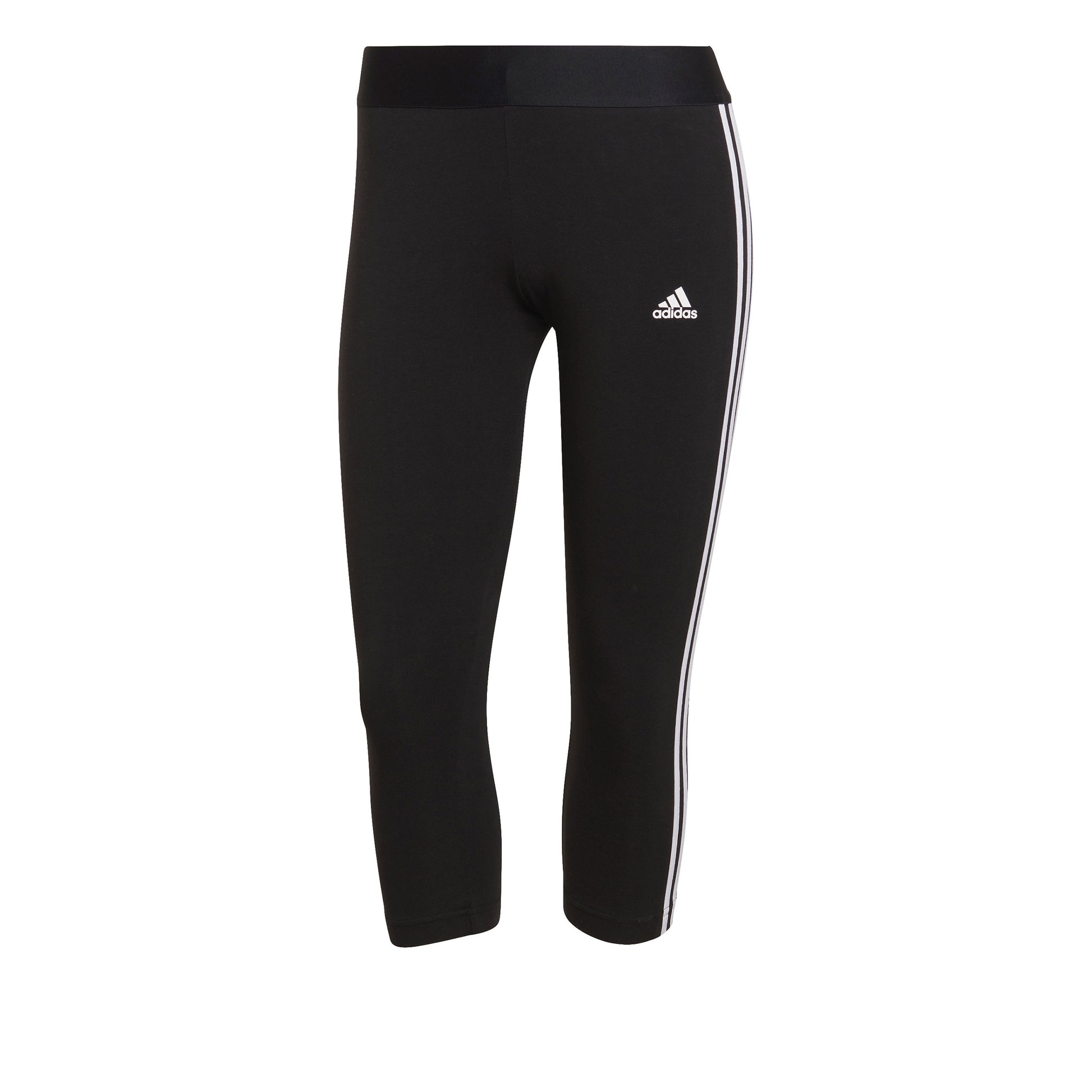 adidas 3Stripes Tight Damen - schwarz, weiß