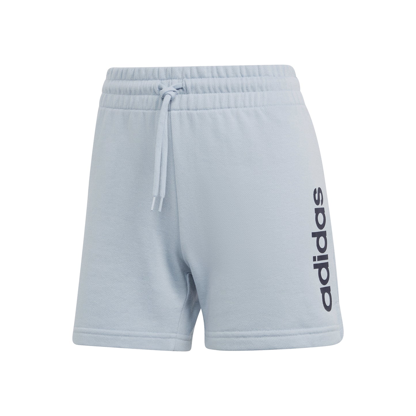 adidas Linear French terry Shorts Damen - blaugrau, dunkelblau