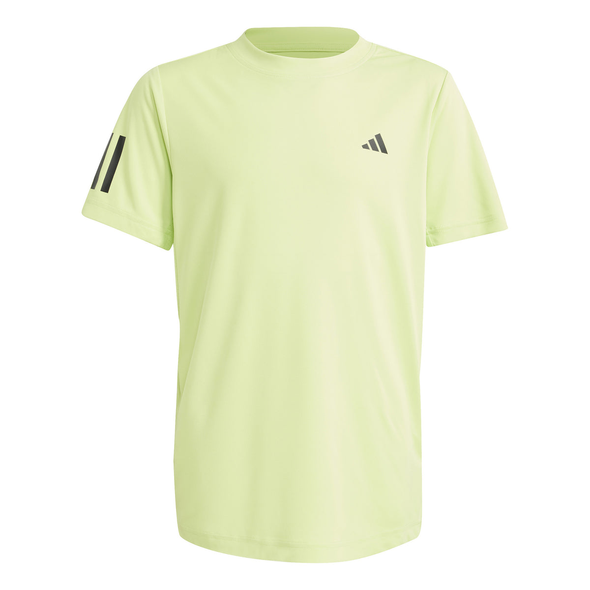 adidas Club 3 Stripes T-Shirt Jungen - limette,