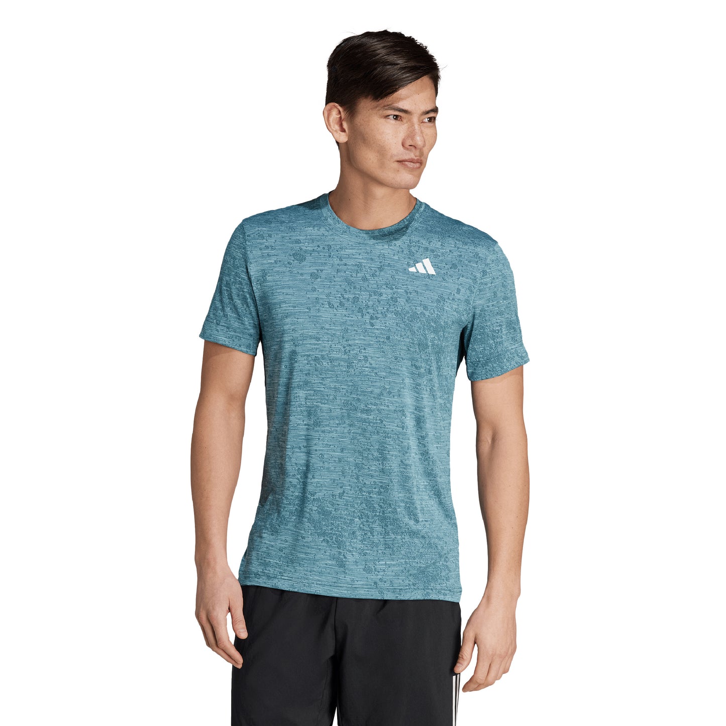 adidas Freelift T-Shirt Herren - petrol,