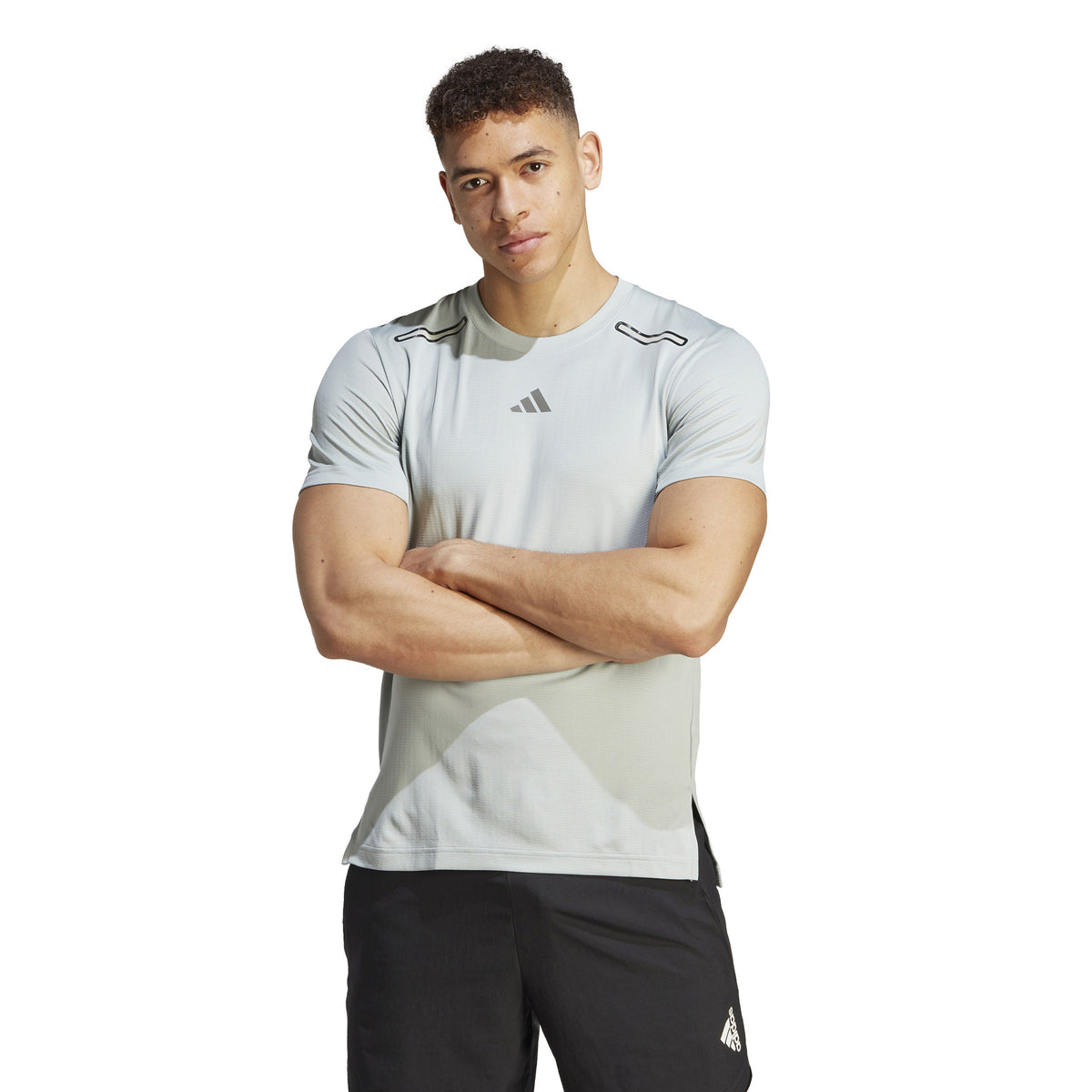 adidas Herren T-Shirt Herren - grau,