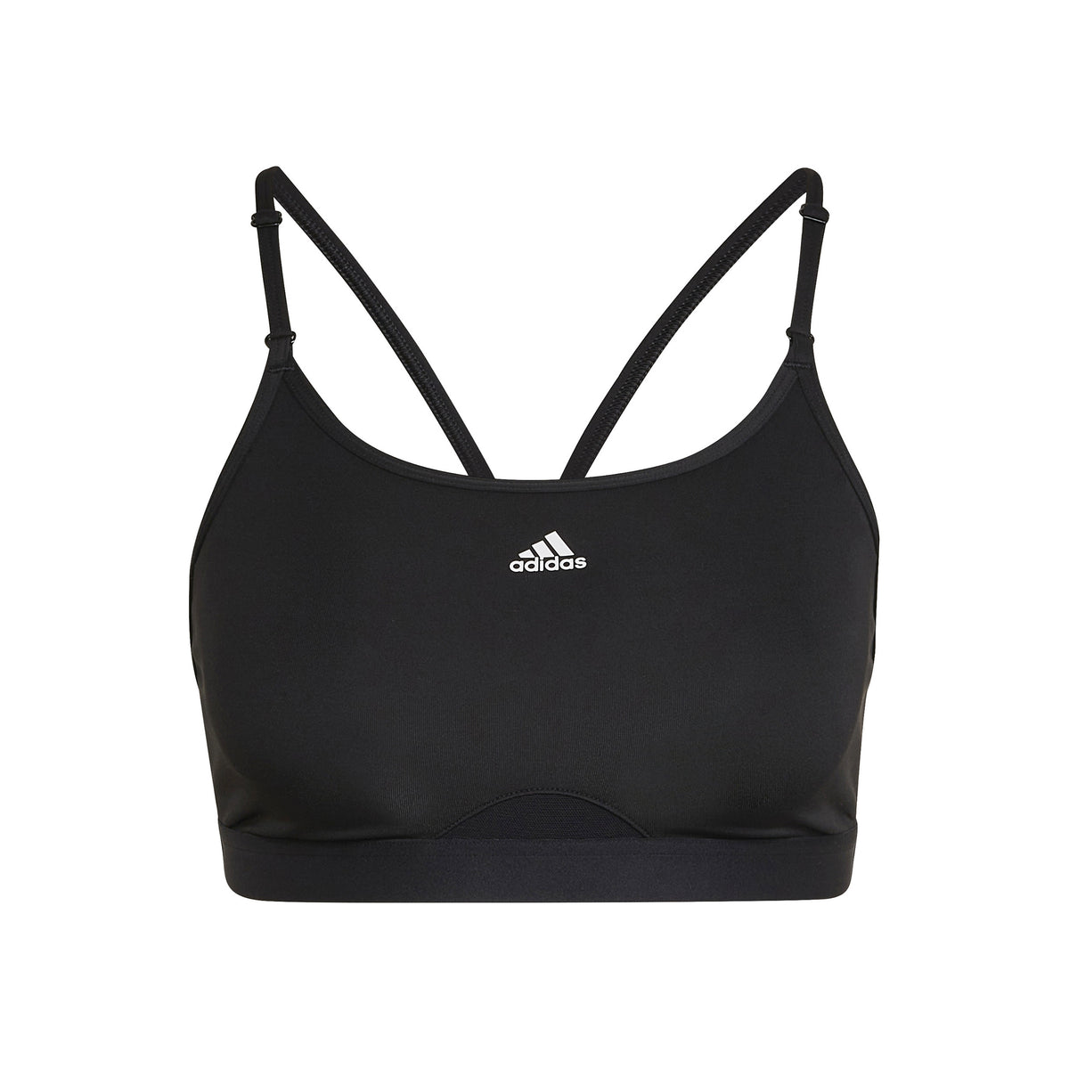 adidas Aeroreact LS Sport-BH Damen - schwarz