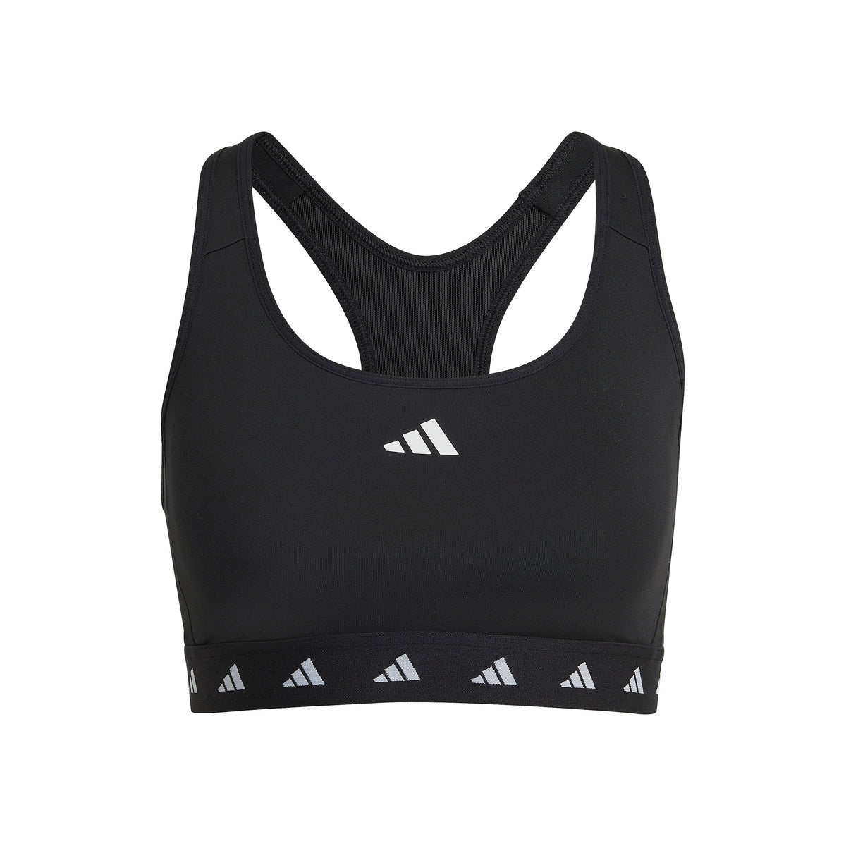 adidas Power Medium-Support Tech-Fit Sport-BH Damen - schwarz