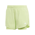 MIN 2in1 Shorts Damen - limette,