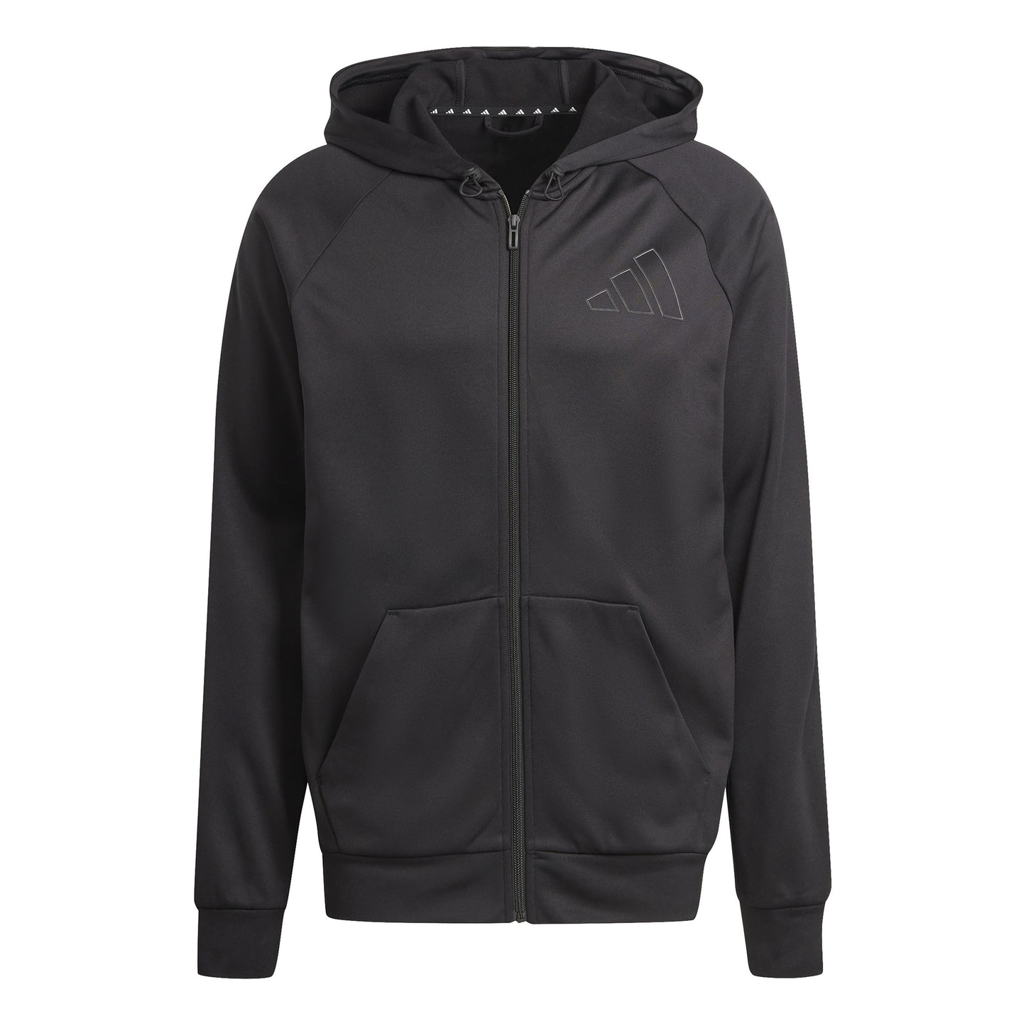 adidas GG Big Logo 3 Stripes Trainingsjacke Herren - schwarz,