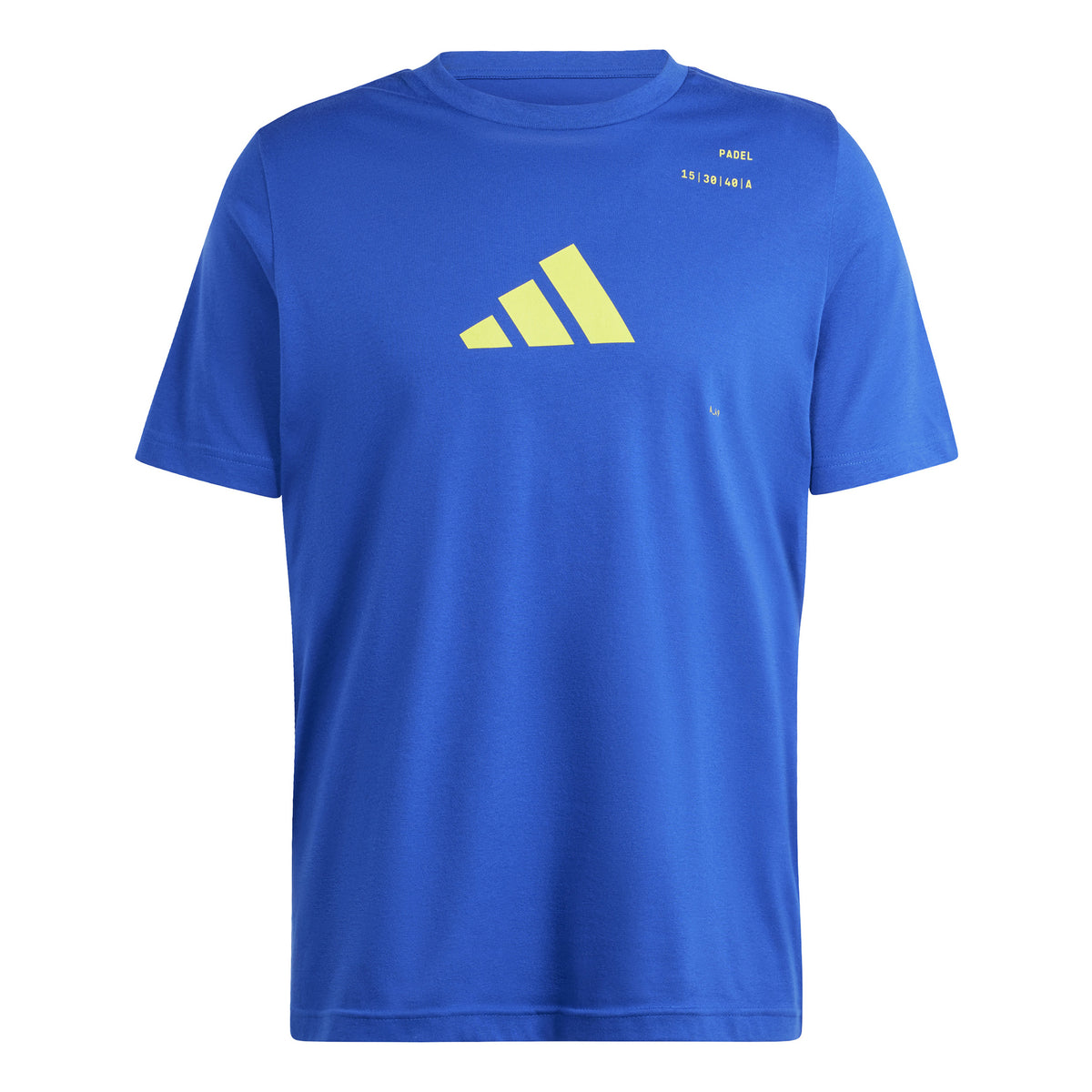 adidas T-Shirt Herren - blau, gelb