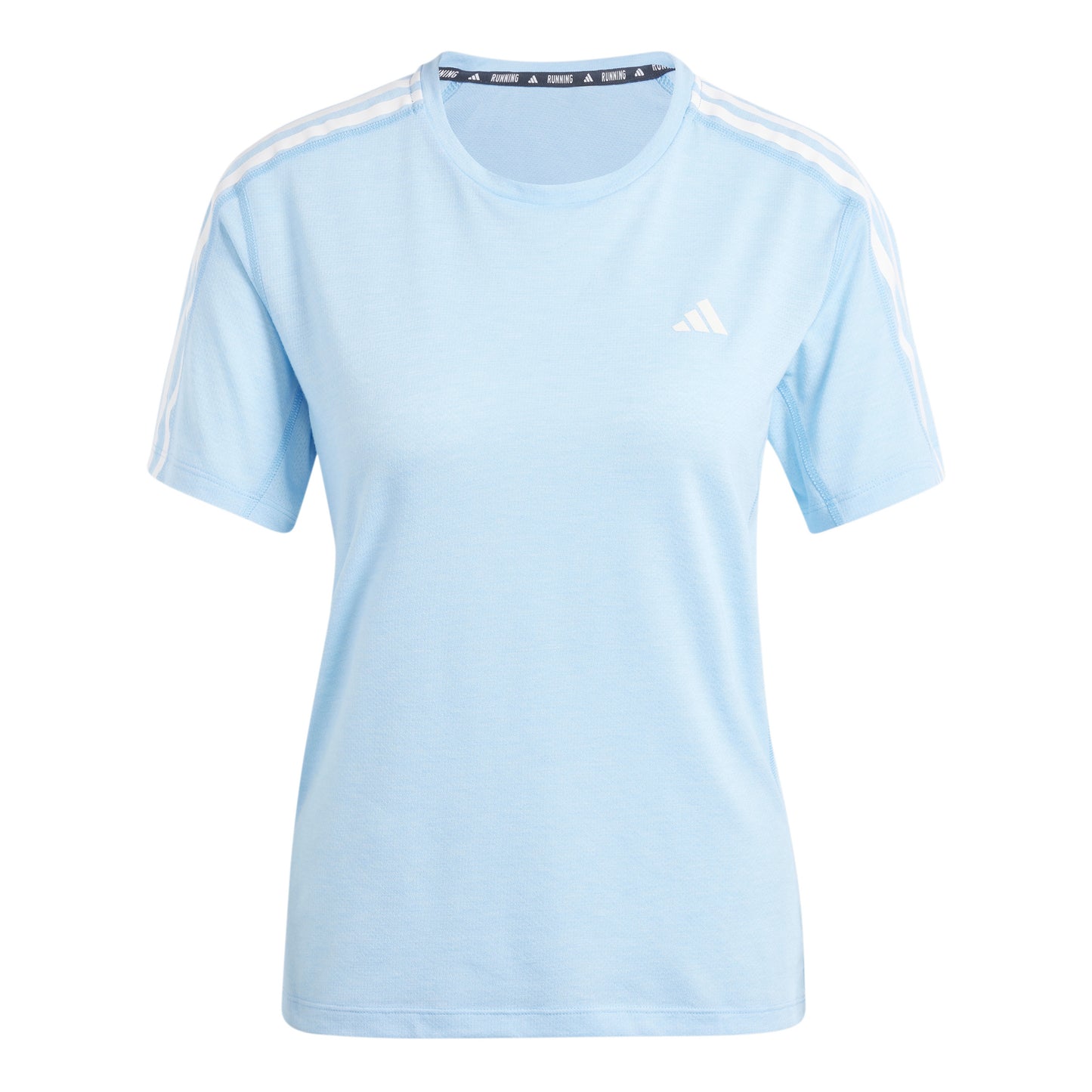 adidas Own The Run E 3S Laufshirt Damen - hellblau,
