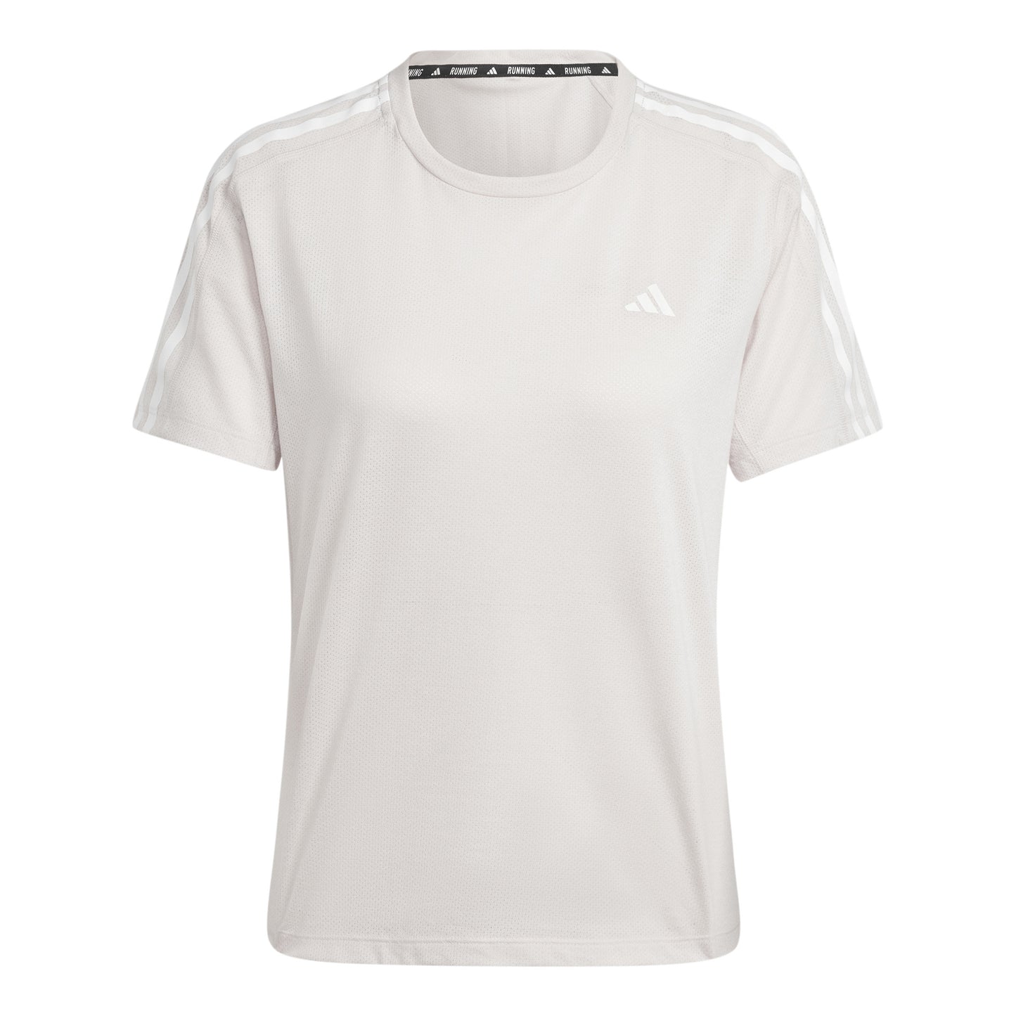 adidas Own The Run E 3S Laufshirt Damen - creme,