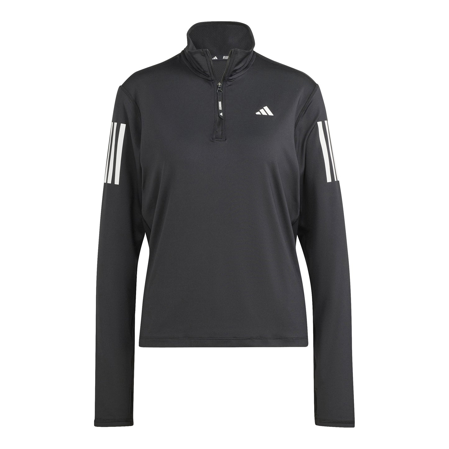 adidas Own The Run B Half-Zip Longsleeve Damen-Schwarz