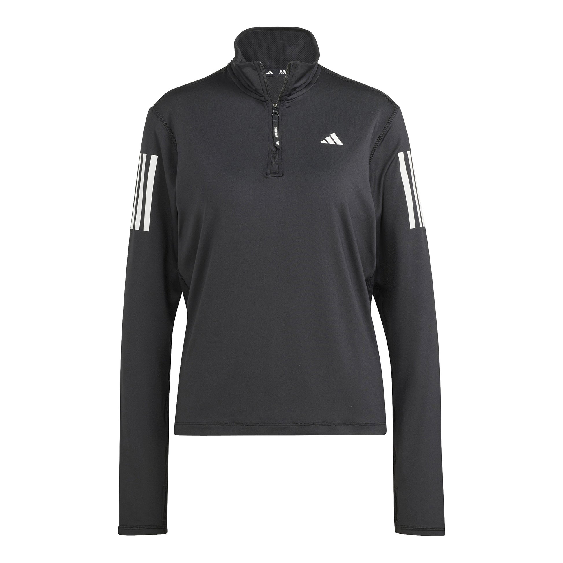 adidas Own The Run B Half-Zip Longsleeve Damen-Schwarz