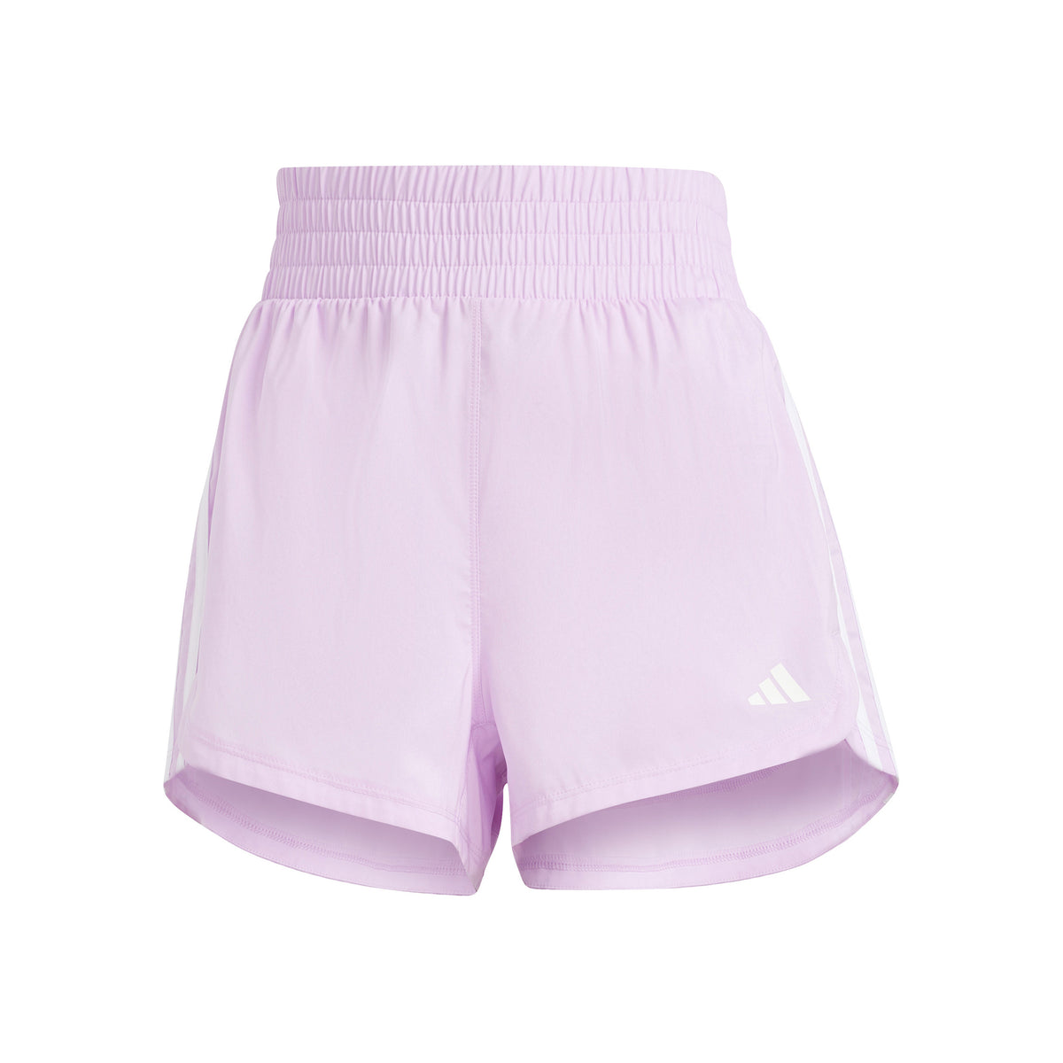 adidas Pacer Woven High Shorts Damen - rosa,