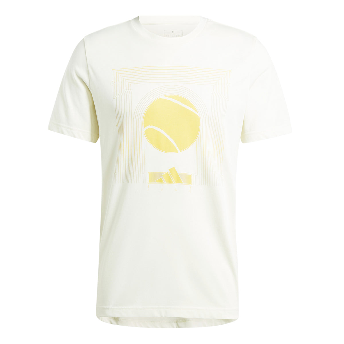 adidas Tennis T-Shirt Herren - beige,