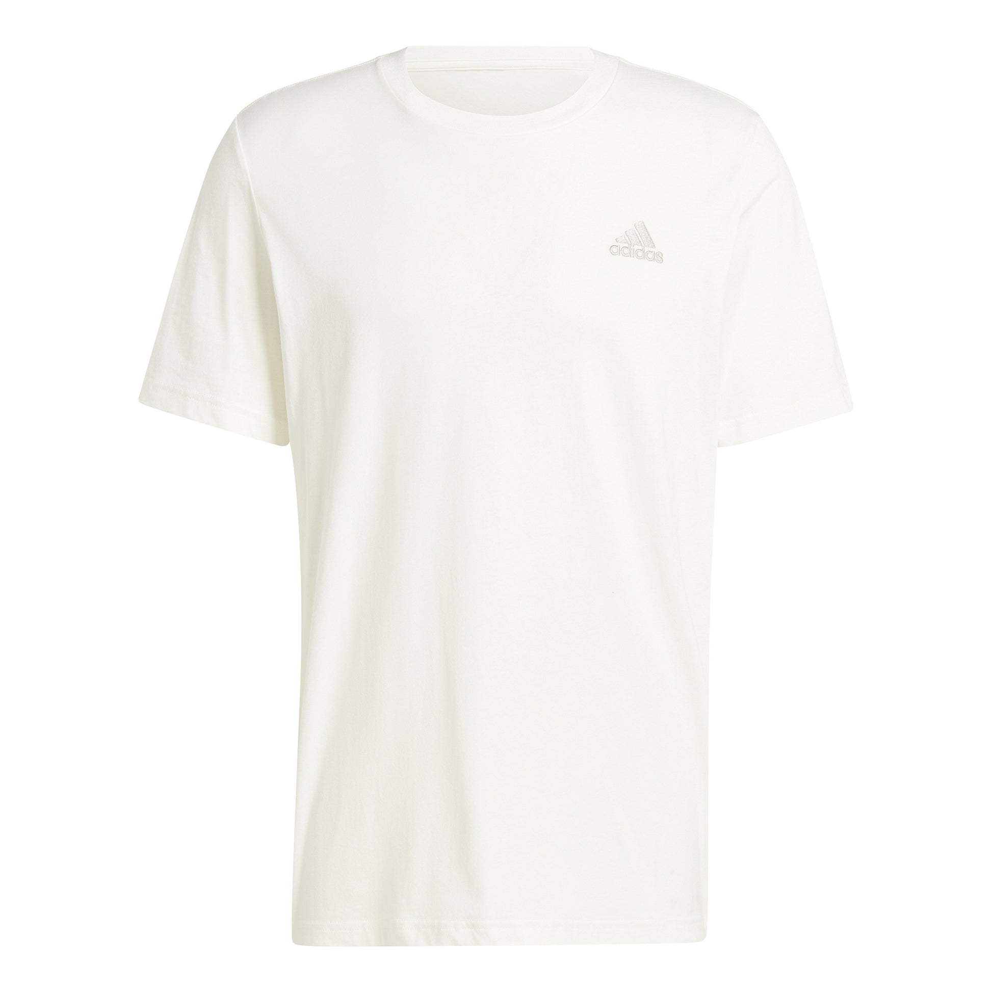 adidas Sleeveless Single Jersey T-Shirt Herren - creme,
