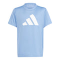 Training  ES Logo T-Shirt Jungen - blau, weiß