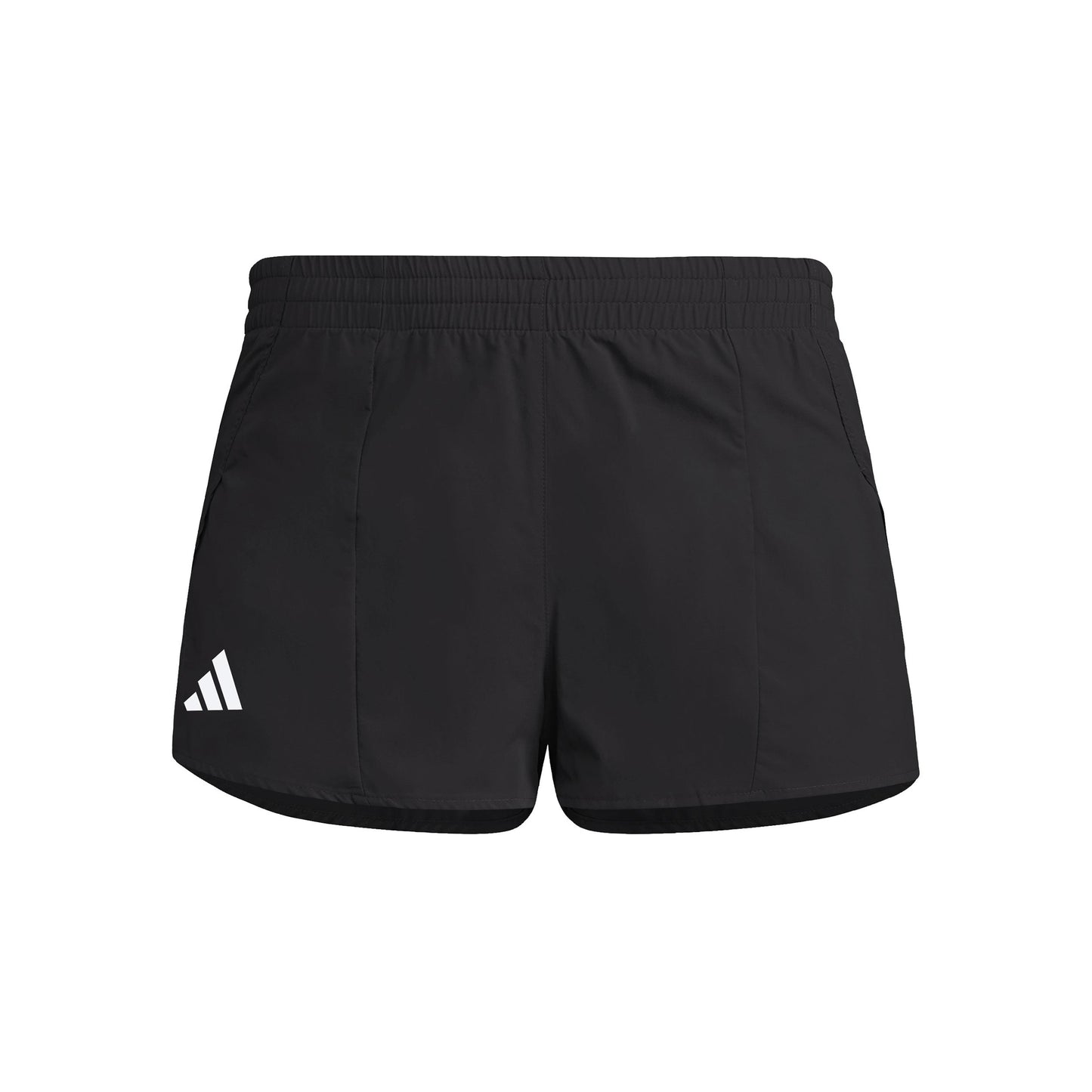 adidas Adizero Essentials Split Laufshorts Damen-Schwarz