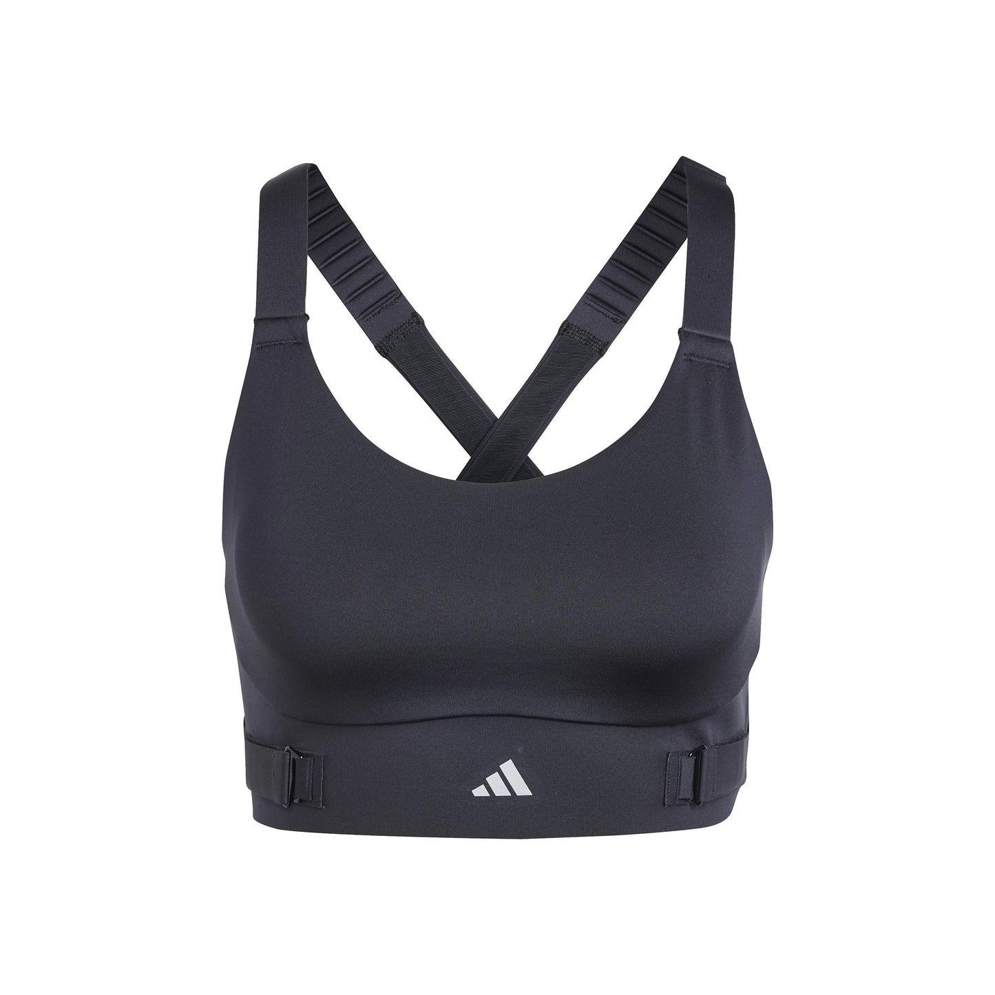 adidas FastImpact Luxe Run High Support Sport-BH Damen - schwarz