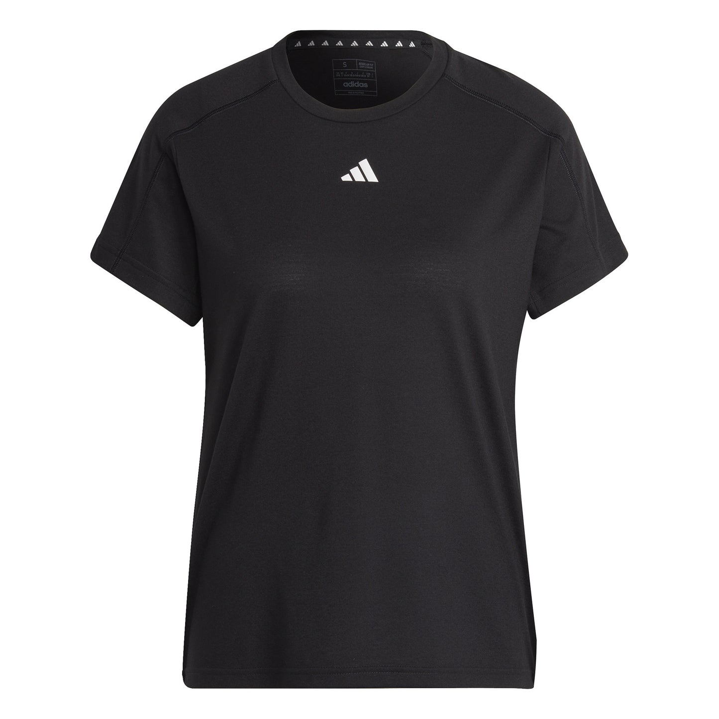 adidas Training Essentials Crew T-Shirt Damen-Schwarz
