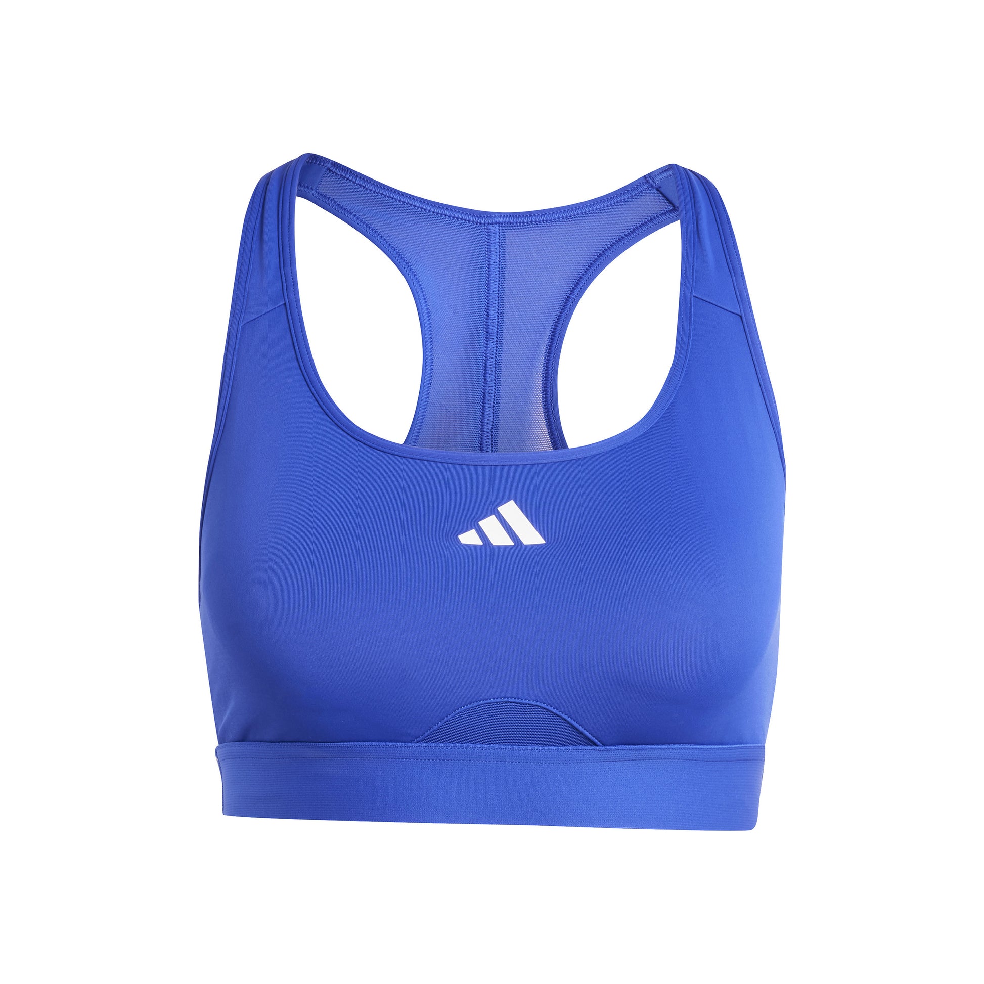 adidas Powerreact Training Sport-BH Damen - blau