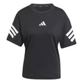 Future Icon 3Stripes T-Shirt Damen-Schwarz,Weiß