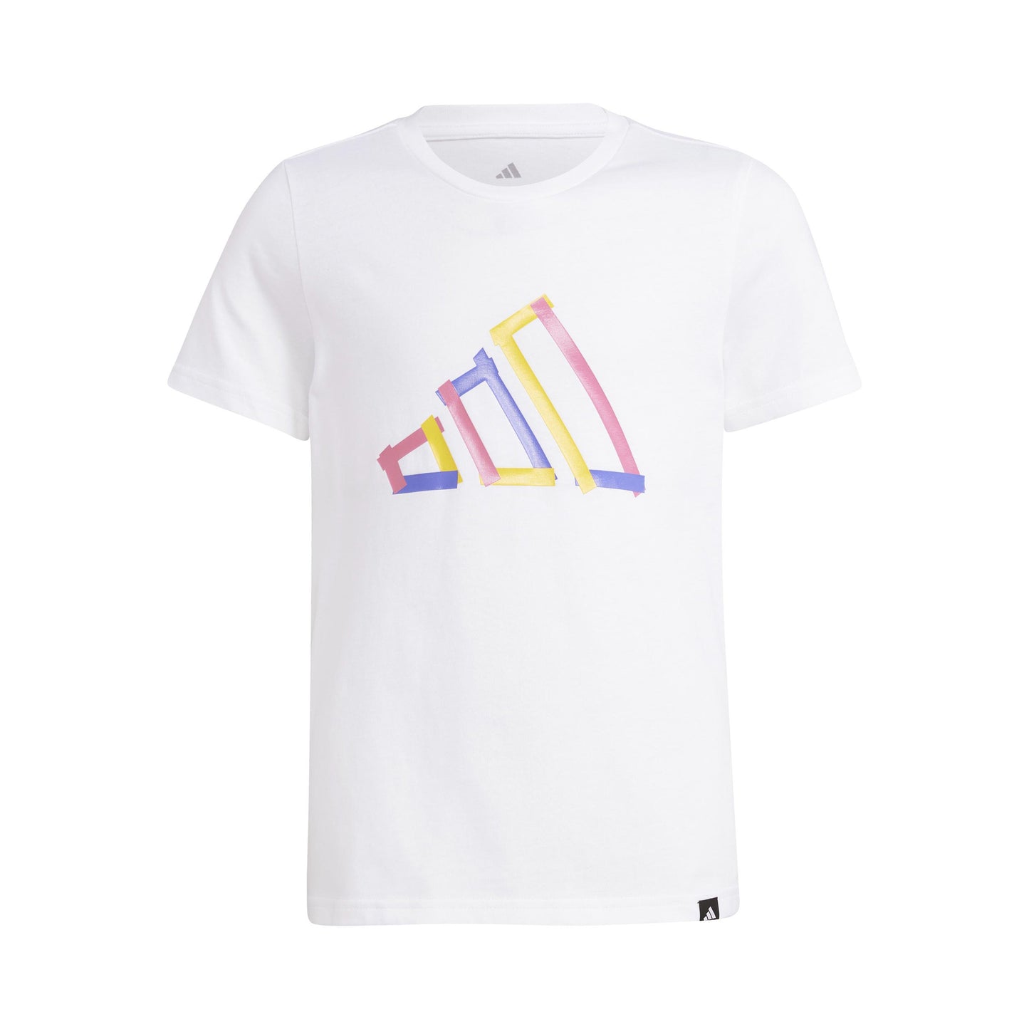 adidas Graphic T-Shirt Kinder-Weiß,Mehrfarbig
