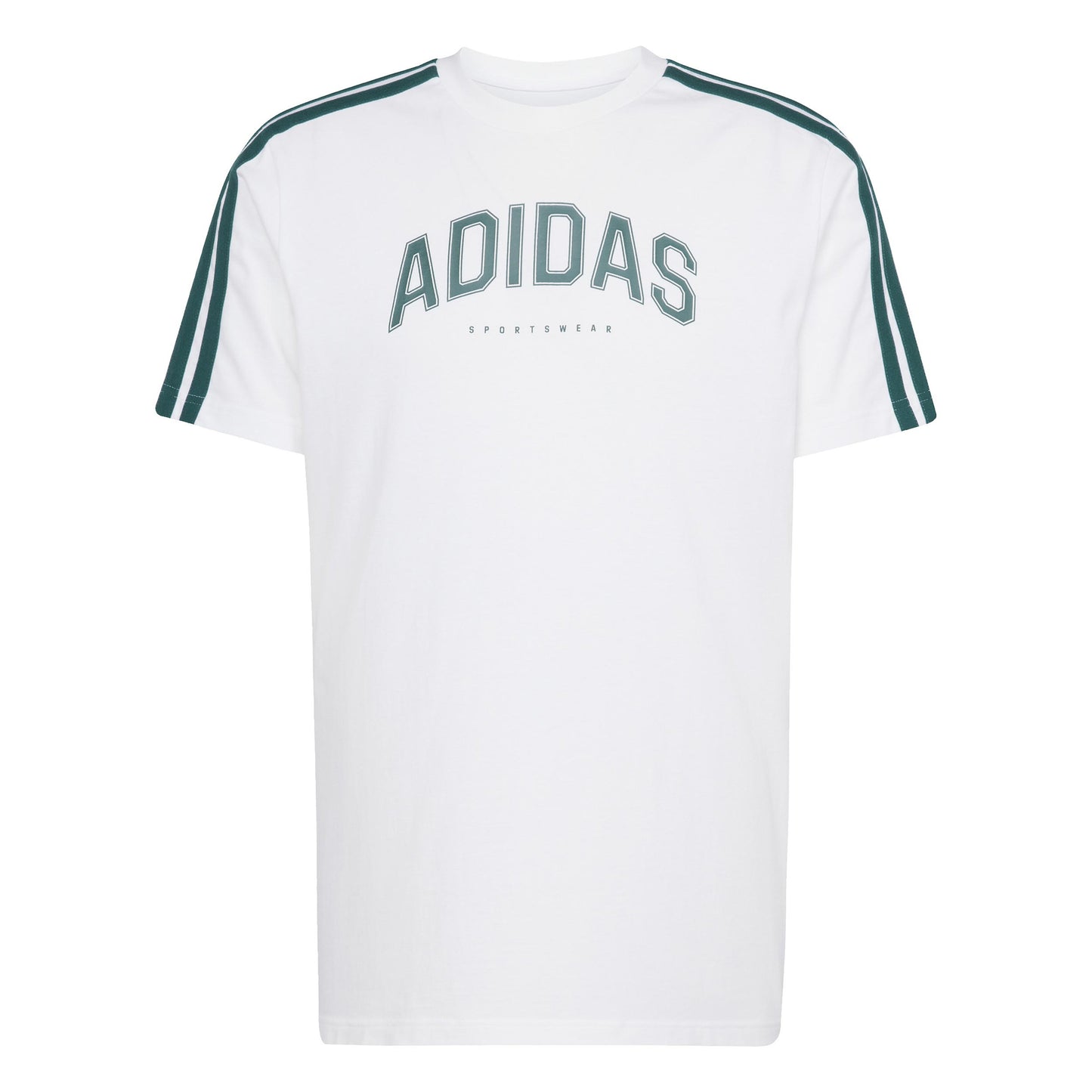 adidas Graphic T-Shirt Herren-Weiß,Grün