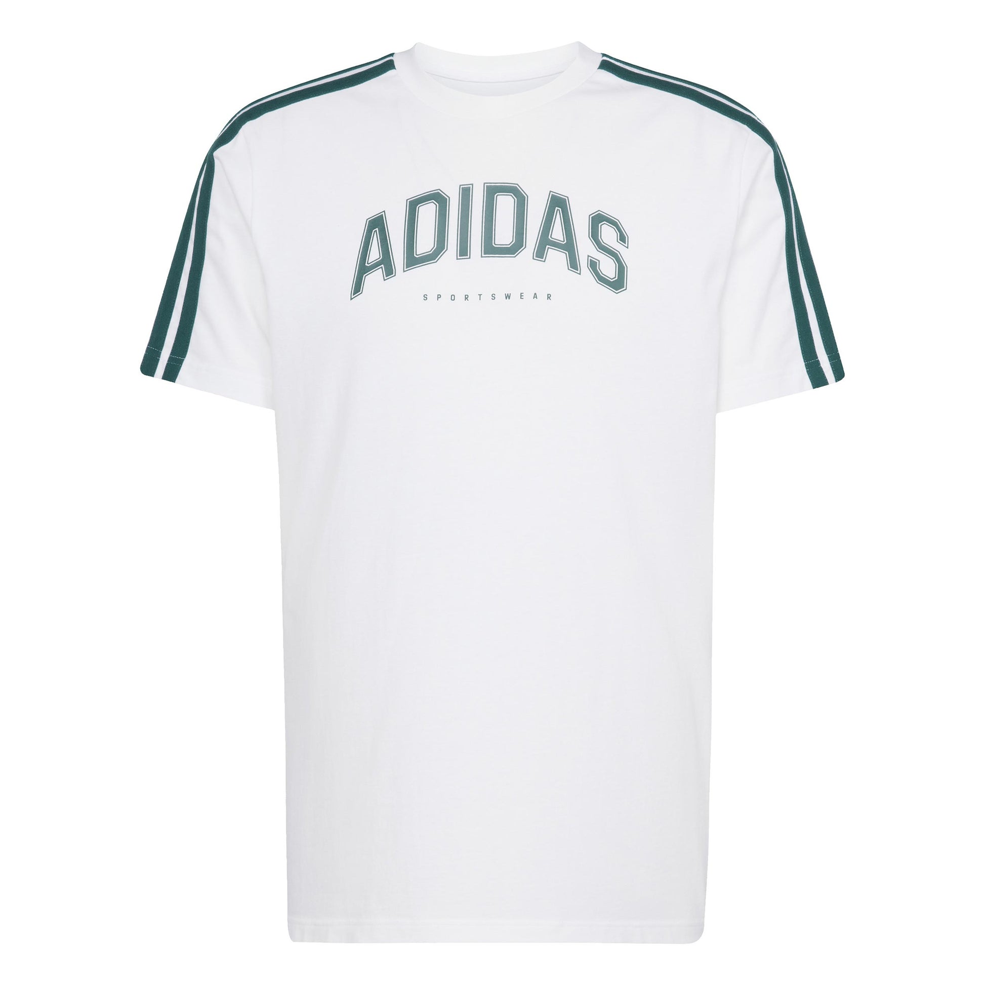 adidas Graphic T-Shirt Herren-Weiß,Grün