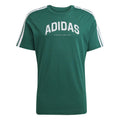Graphic T-Shirt Herren - grün, weiß