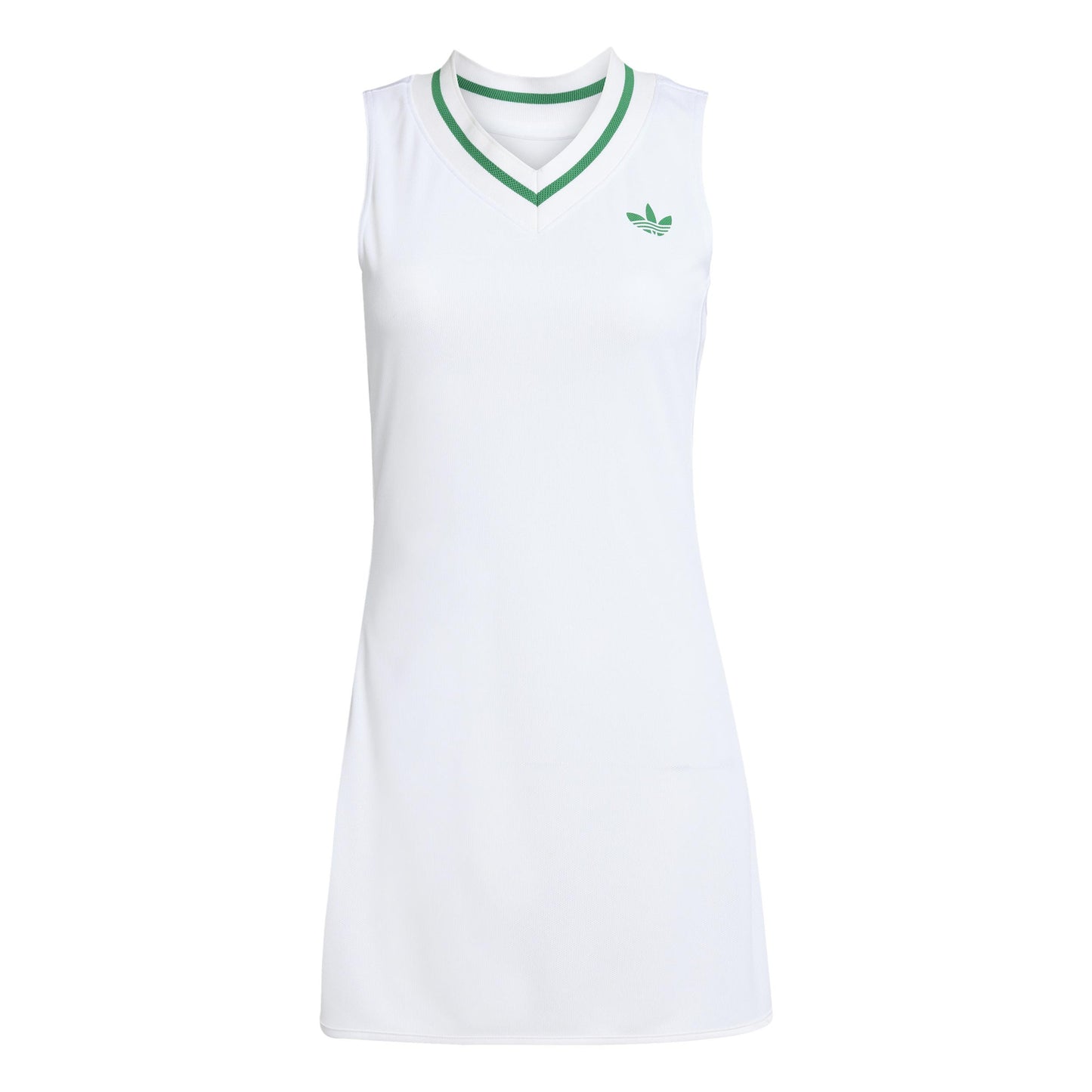 adidas Wow Pro Kleid Damen-Weiß,Grün