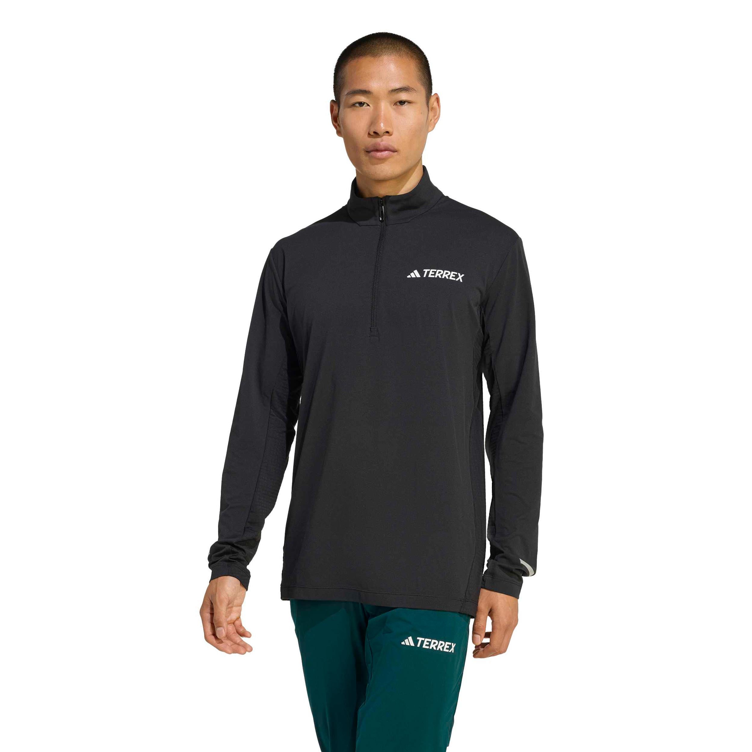 Terrex XPR Half-Zip Laufshirt Herren-Schwarz | Tennis-Point