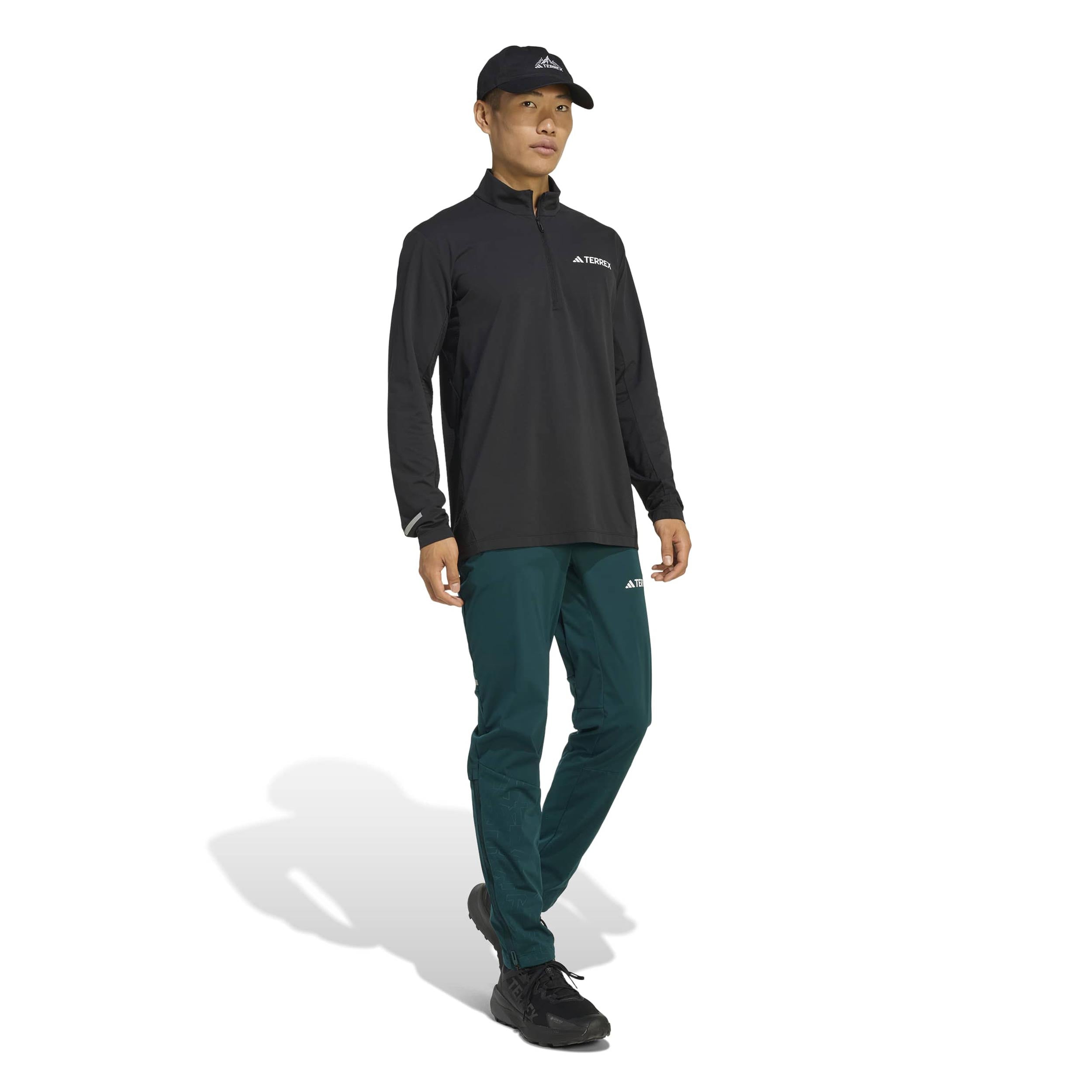 Terrex XPR Half-Zip Laufshirt Herren-Schwarz | Tennis-Point