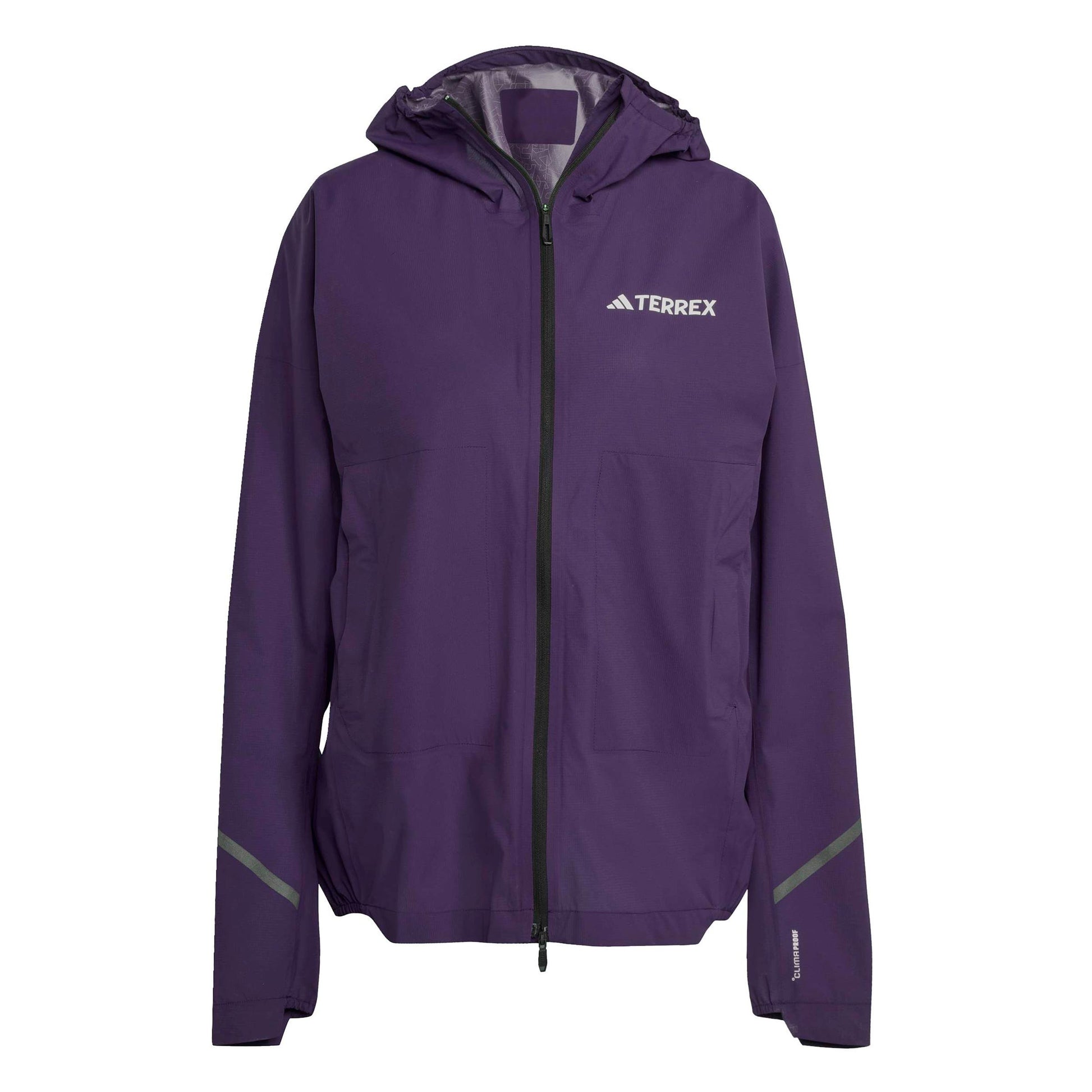 adidas Terrex XPR Light Rain Laufjacke Damen-lila