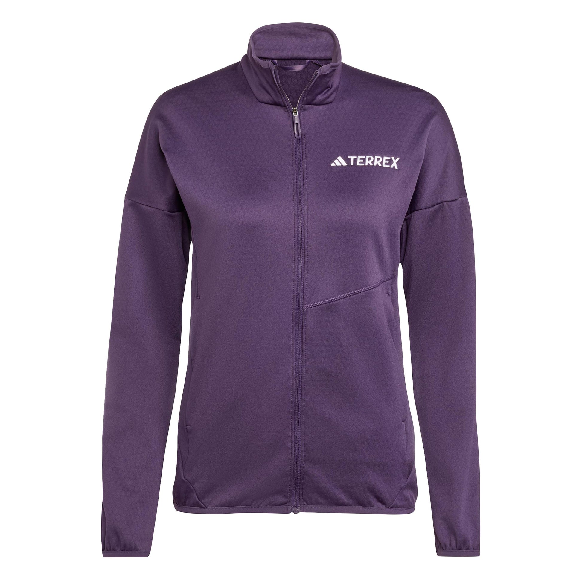 adidas Terrex XPR Light Fleece Laufjacke Damen-Lila
