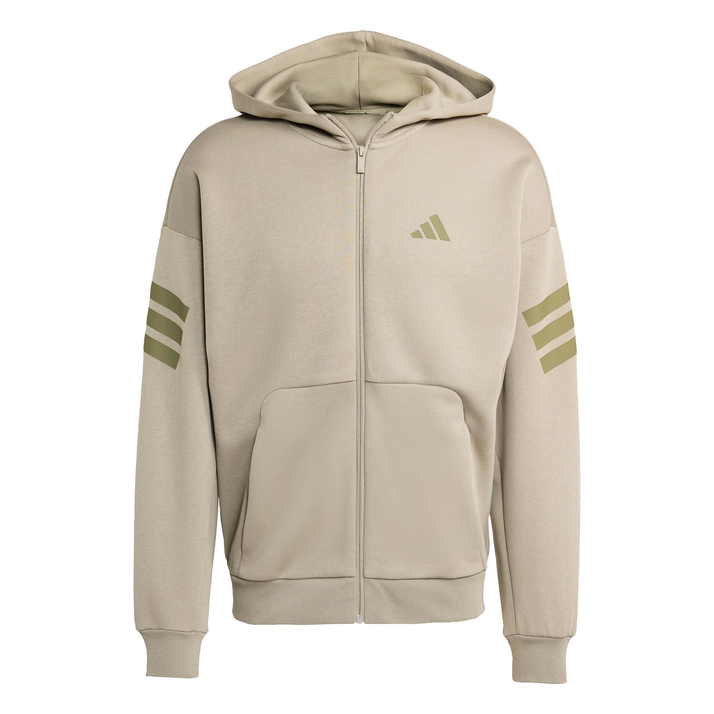 adidas 3Stripes Full-Zip Trainingsjacke Herren-beige