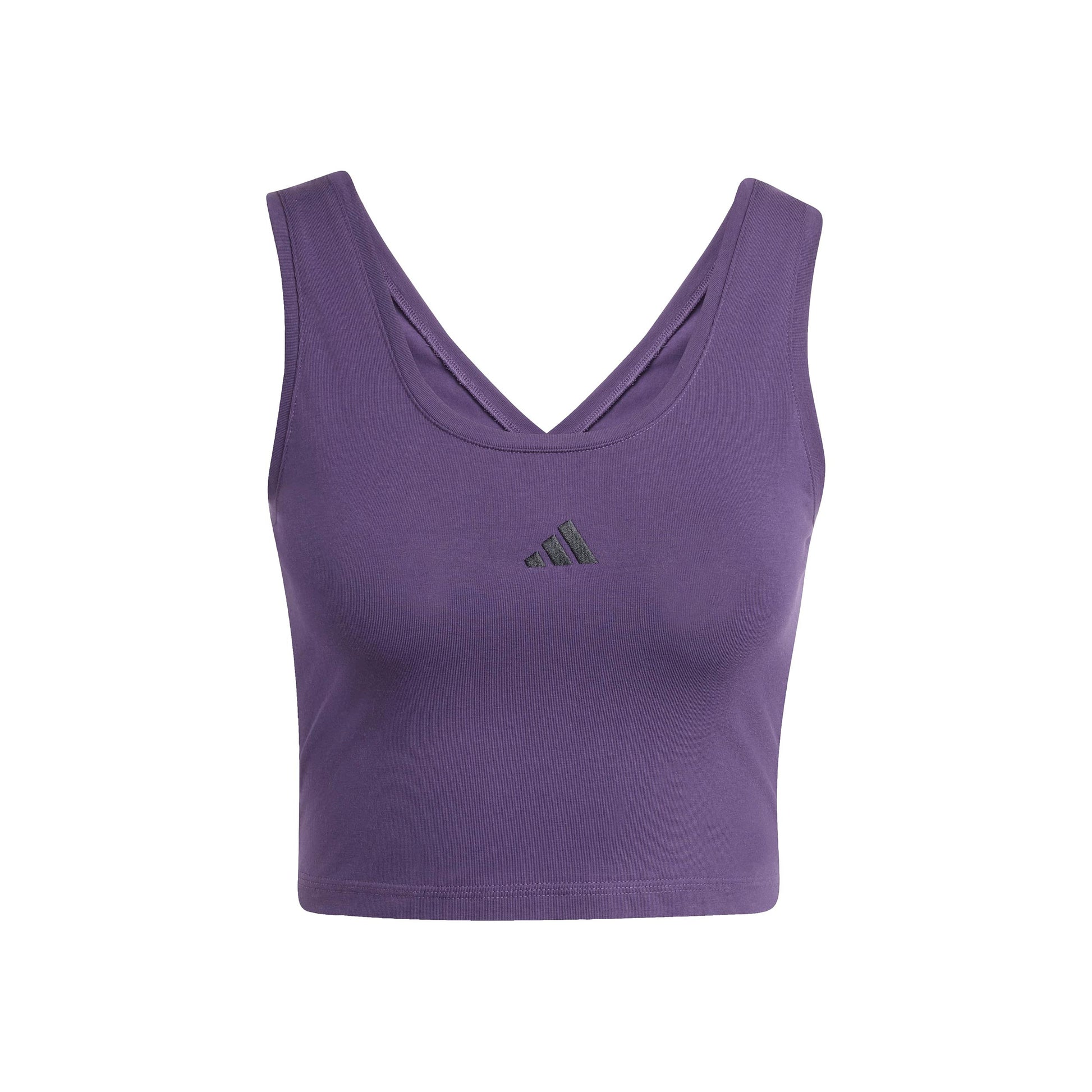 adidas Essentials Small Logo Tank-Top Damen-lila