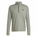 Essentials 1/4 Zip Longsleeve - dunkelgrün