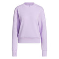 D4T Knit Crew Sweatshirt Damen-flieder