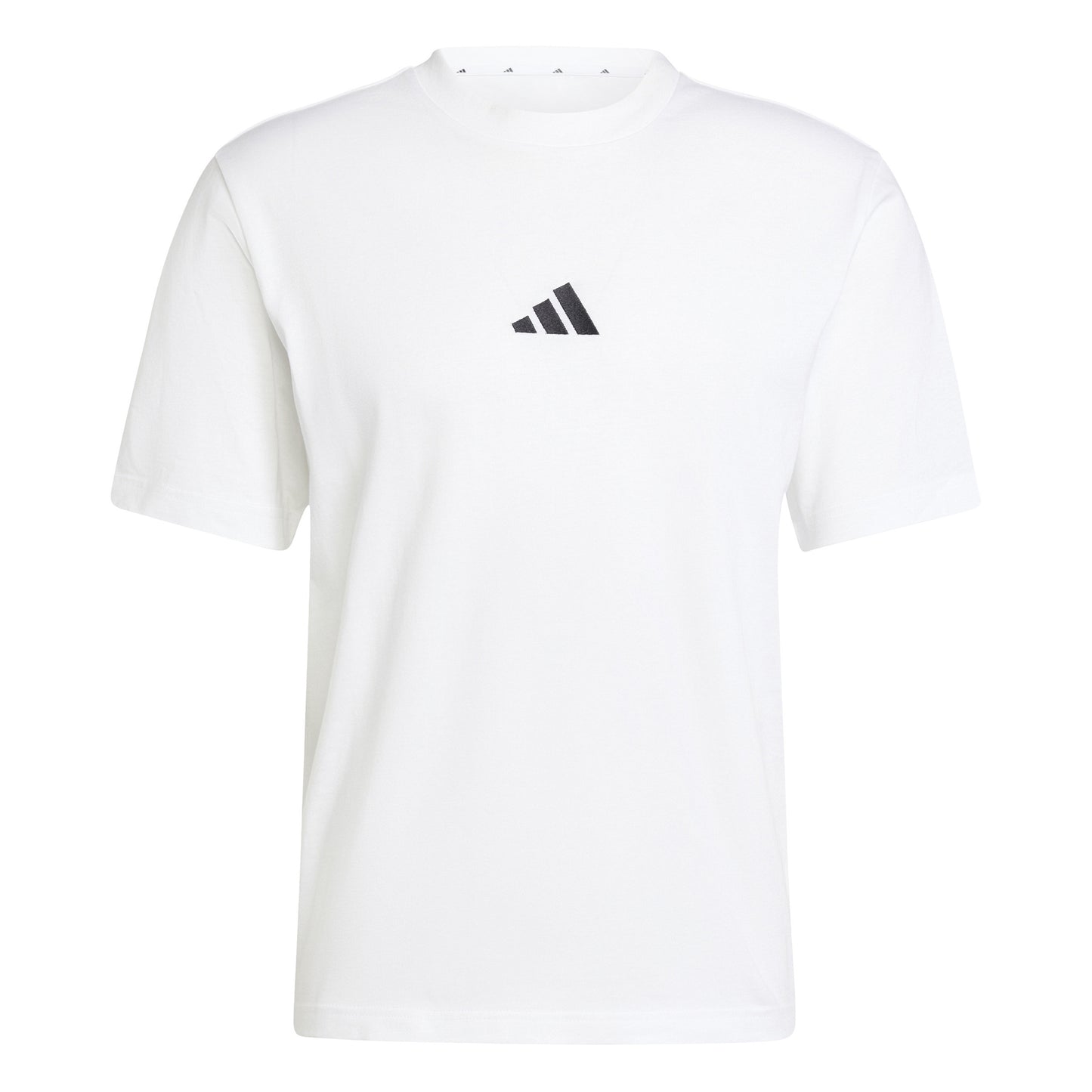 adidas Essentials Small Logo T-Shirt Herren - weiß,