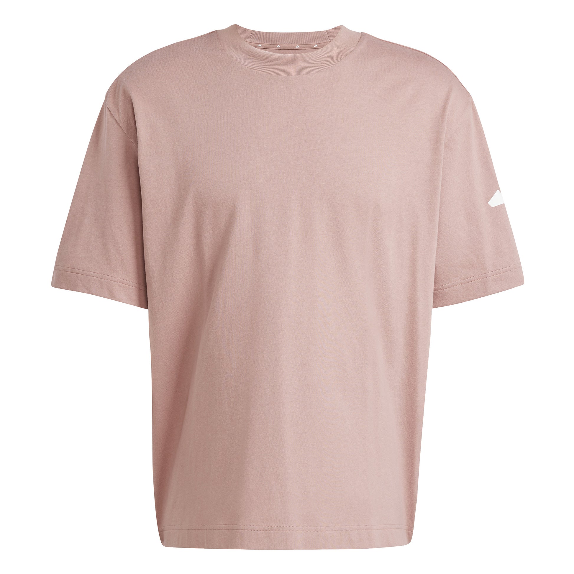 adidas Essentials Loose Fit 3 Bar Logo T-Shirt Herren - altrosa,